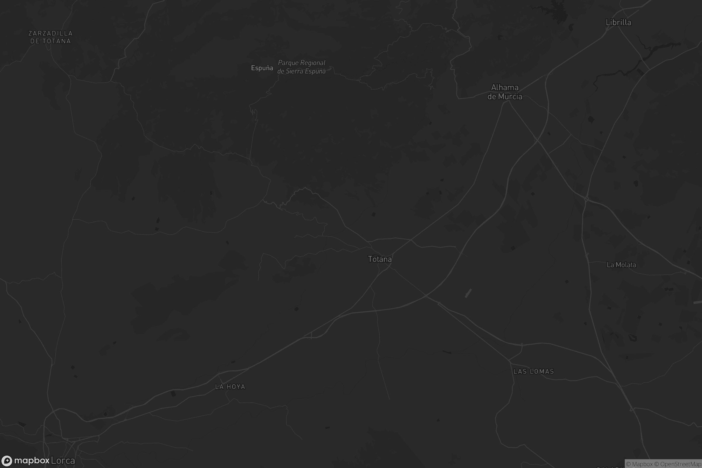 Mapa de Totana