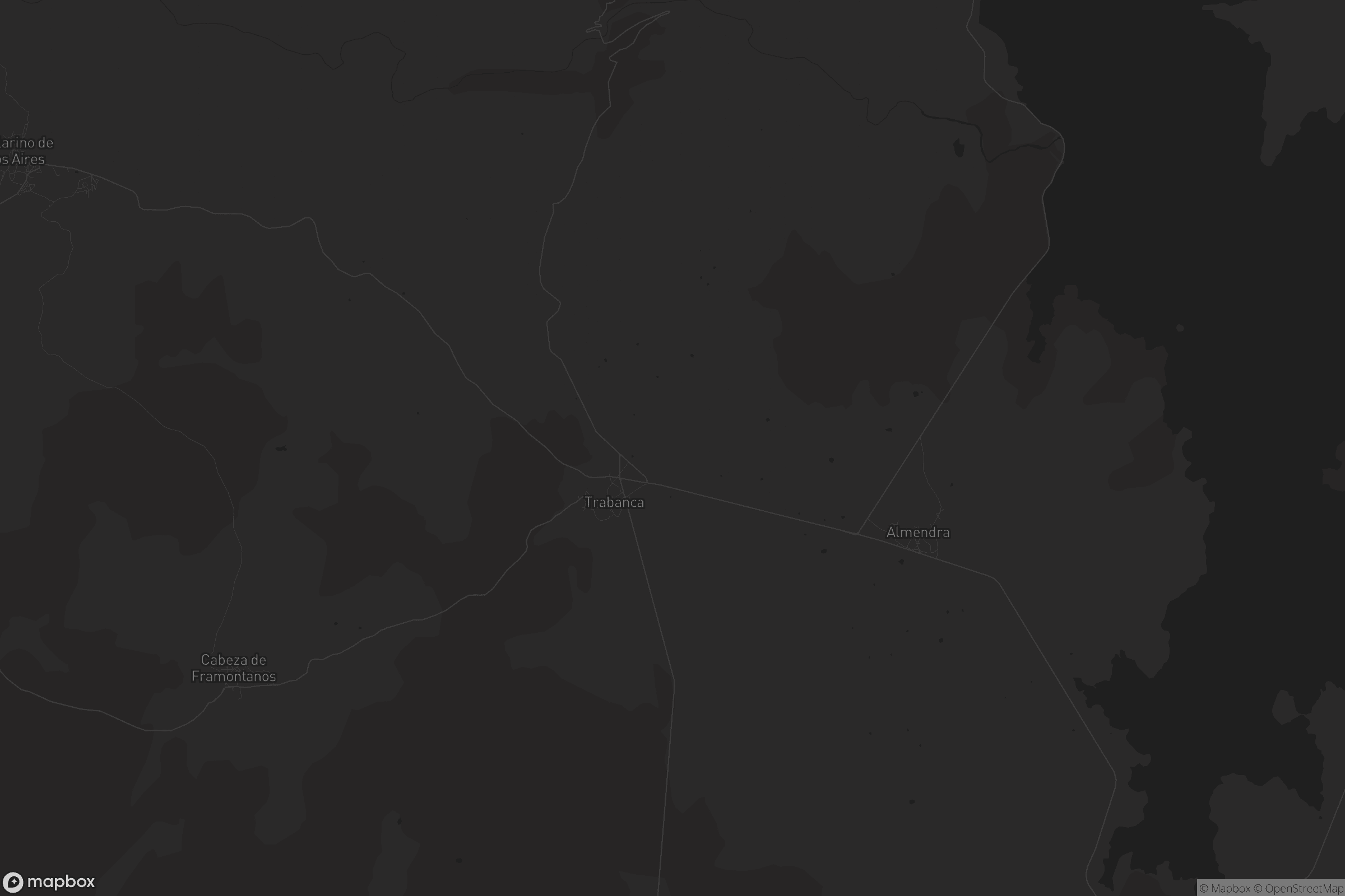 Mapa de Trabanca