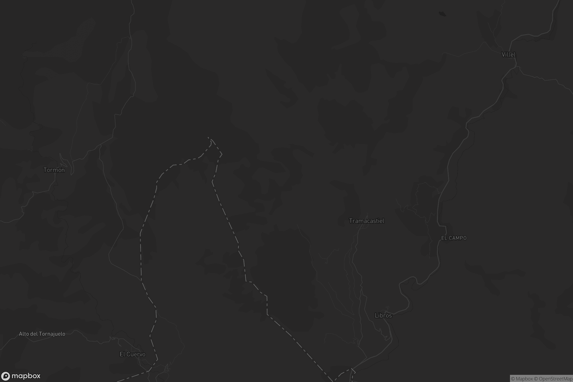 Mapa de Tramacastiel