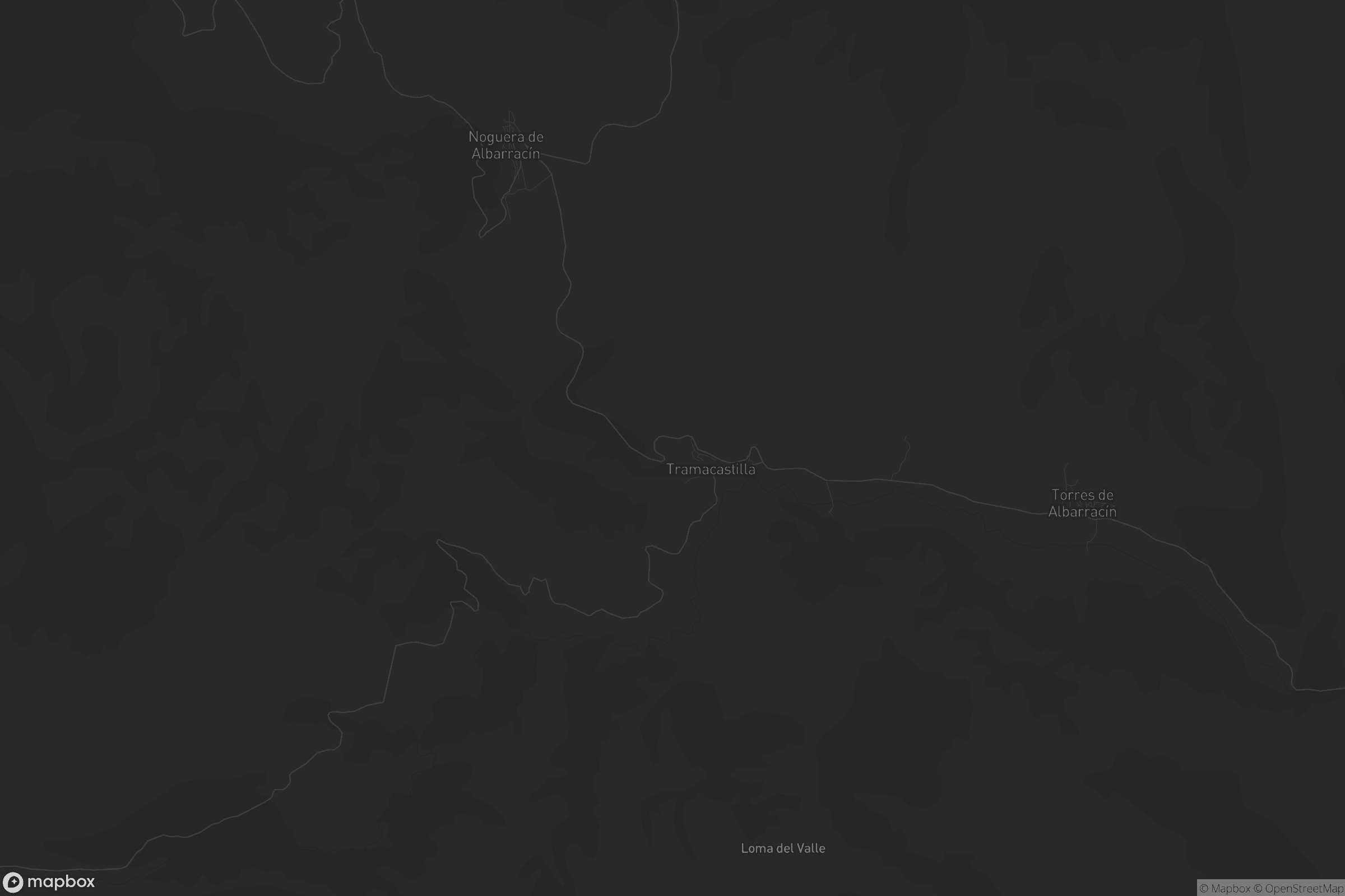 Mapa de Tramacastilla