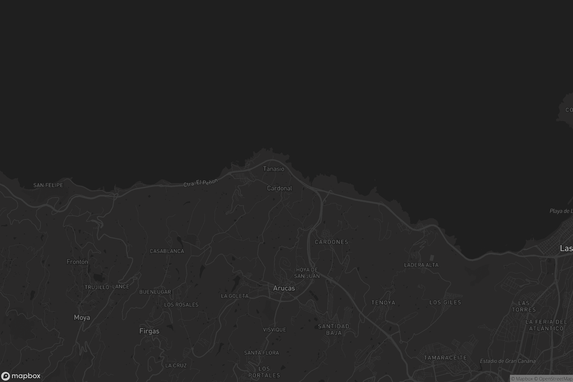 Mapa de Tres Barrios