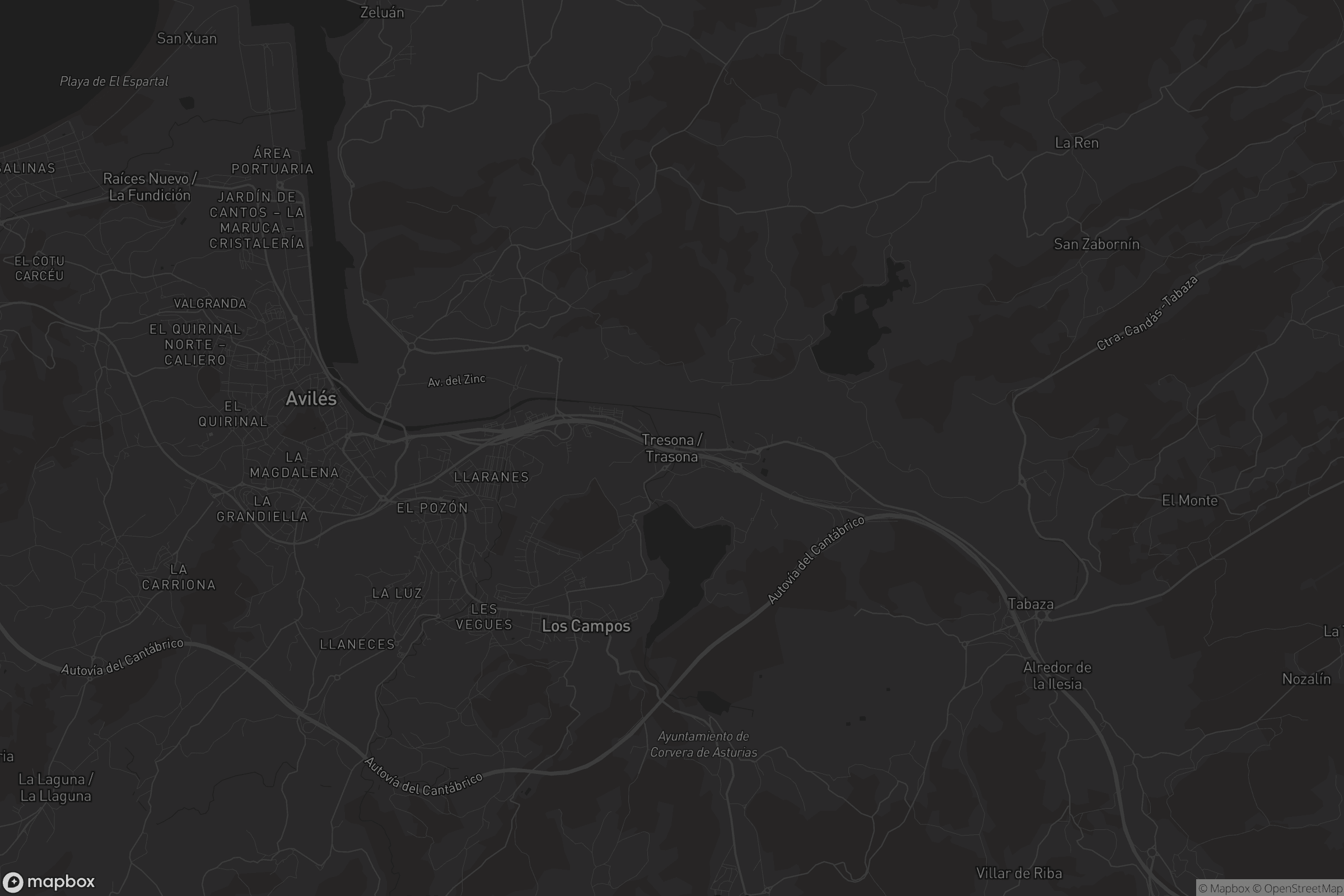 Mapa de Tresona / Trasona