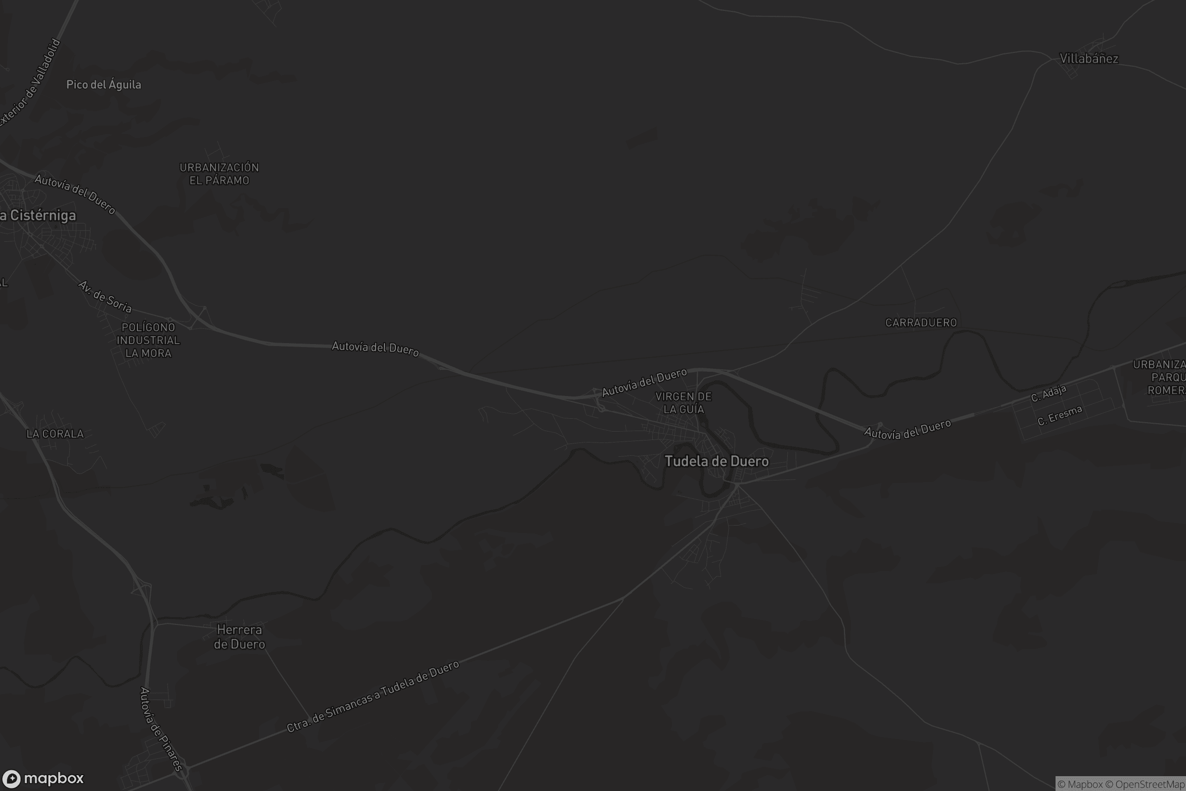 Mapa de Tudela de Duero