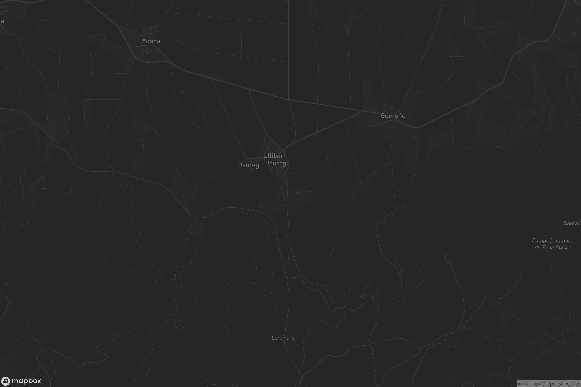 Mapa de Ullíbarri-Jáuregui / Uribarri-Jauregi