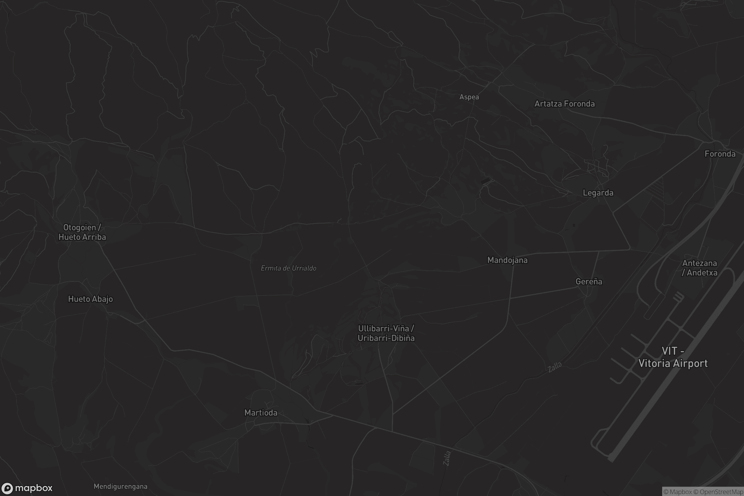 Mapa de Ullíbarri-Viña / Uribarri-Dibiña