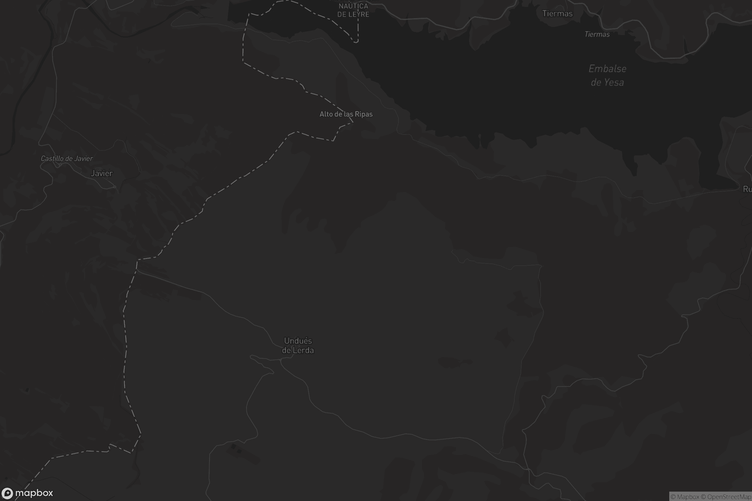 Mapa de Undués de Lerda