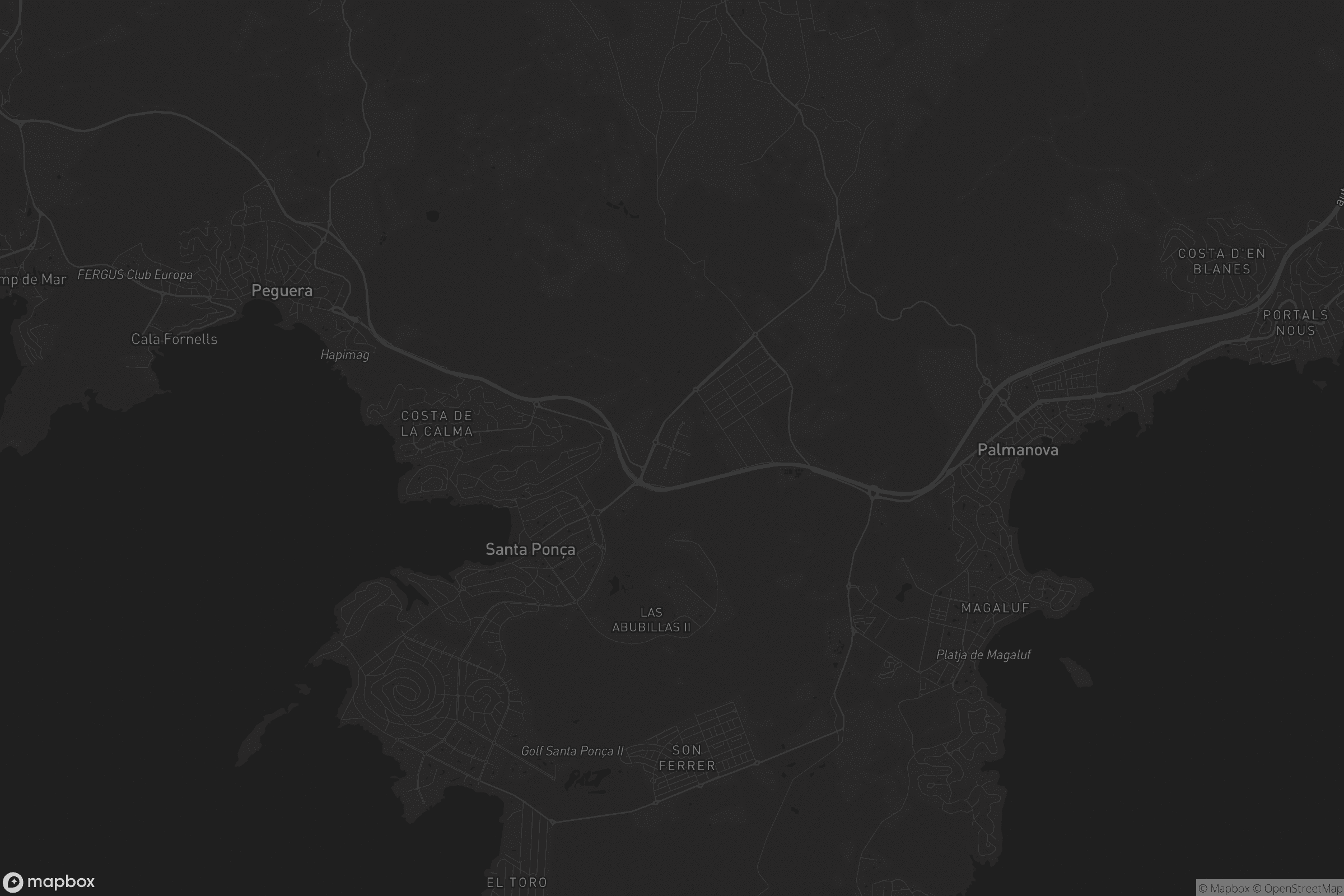 Mapa de Urbanització Galatzó