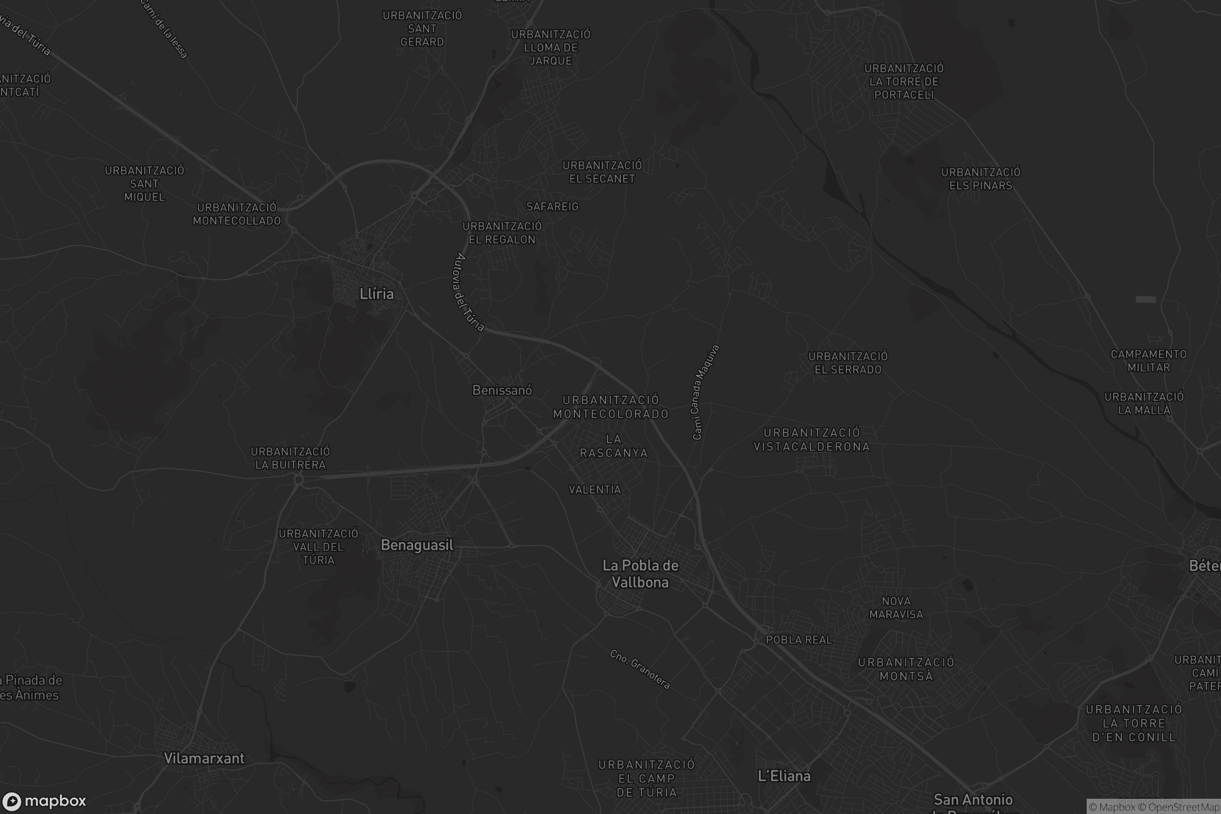 Mapa de Urbanització Montecolorado