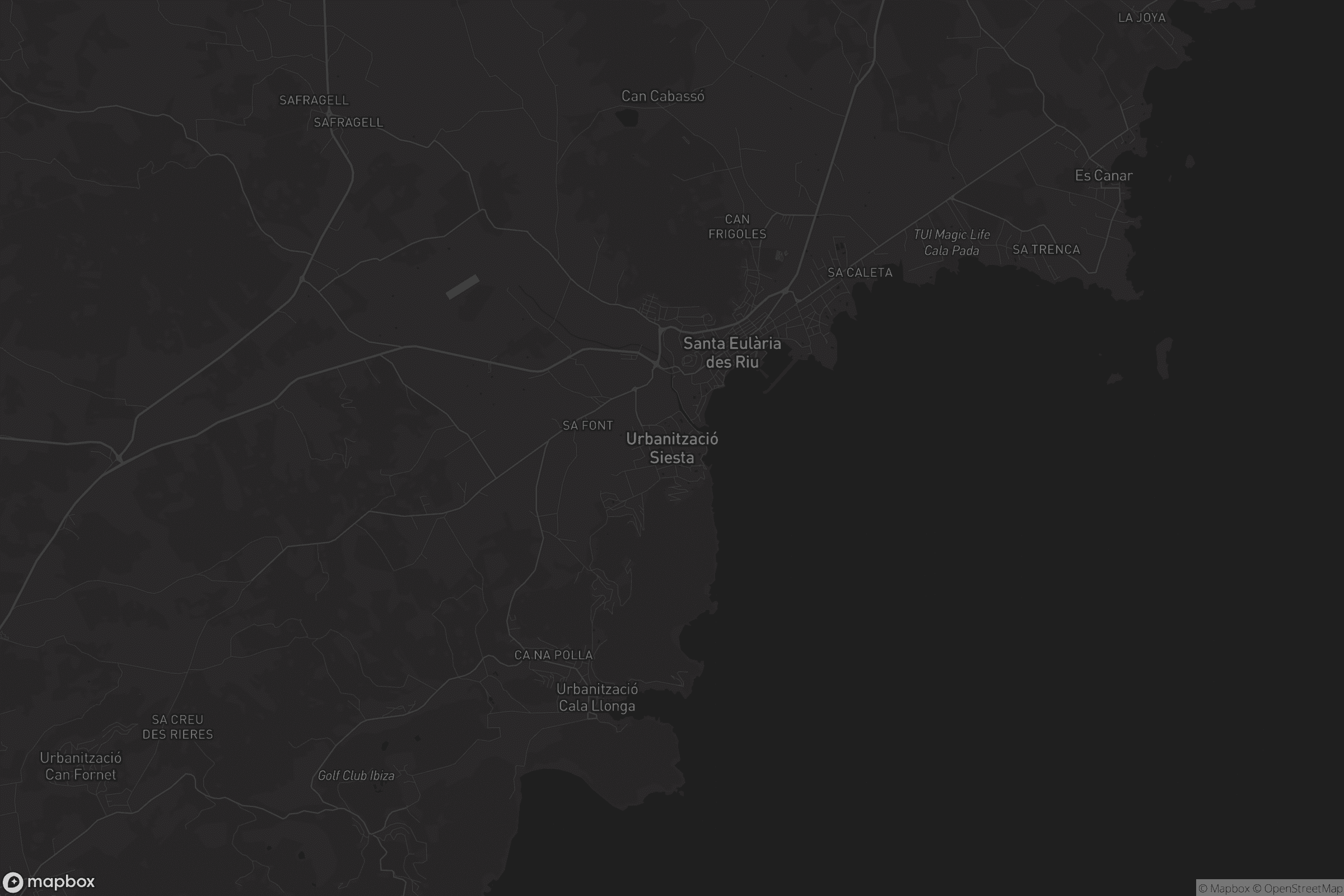 Mapa de Urbanització Siesta