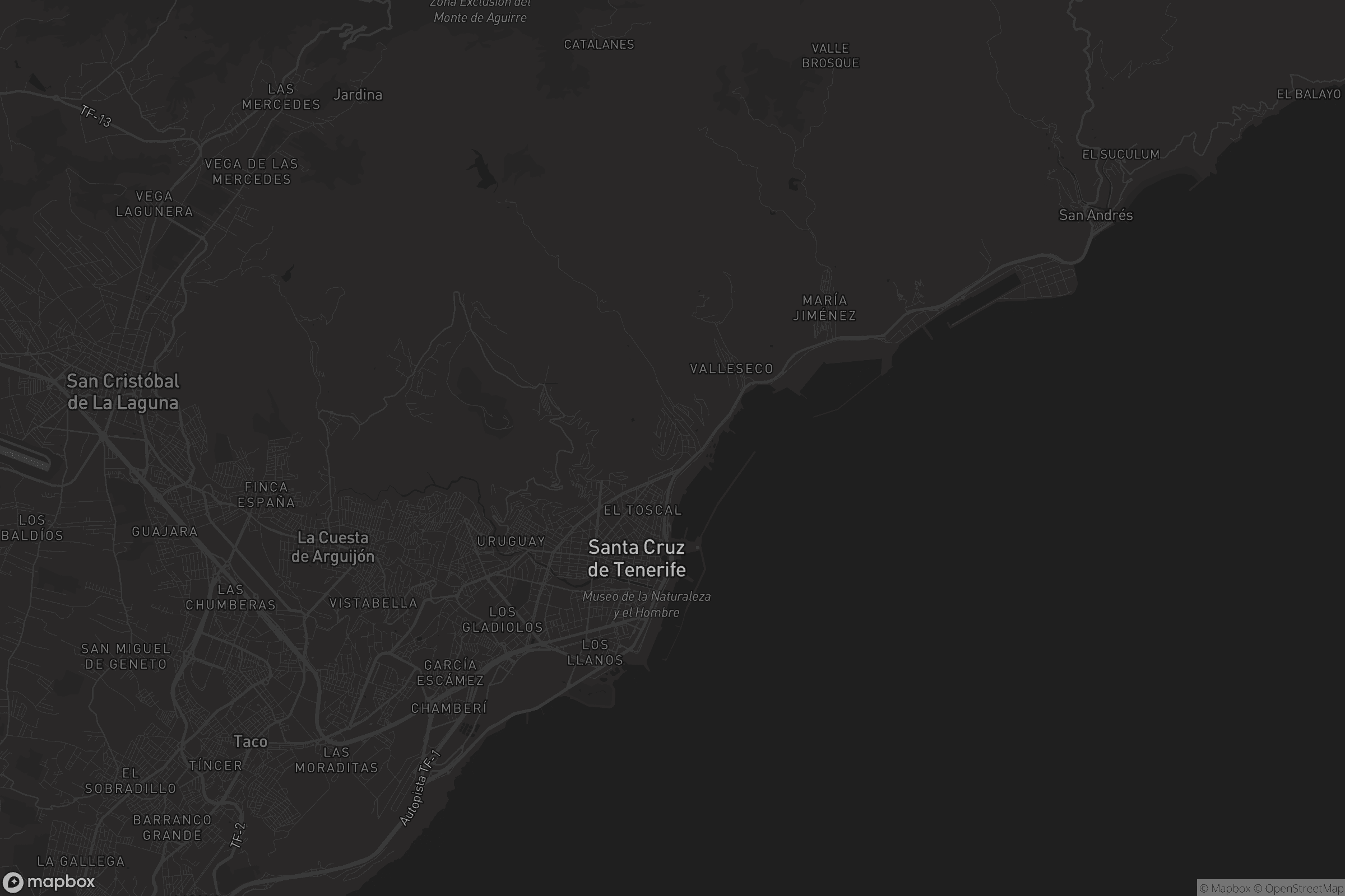 Mapa de Urbanización Anaga