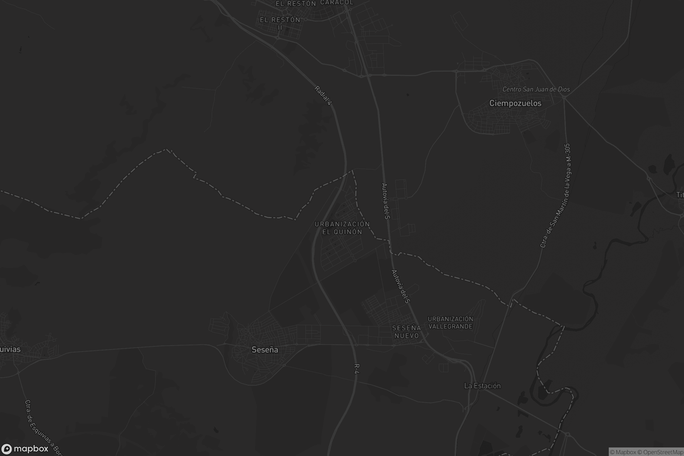 Mapa de Urbanización El Quiñón