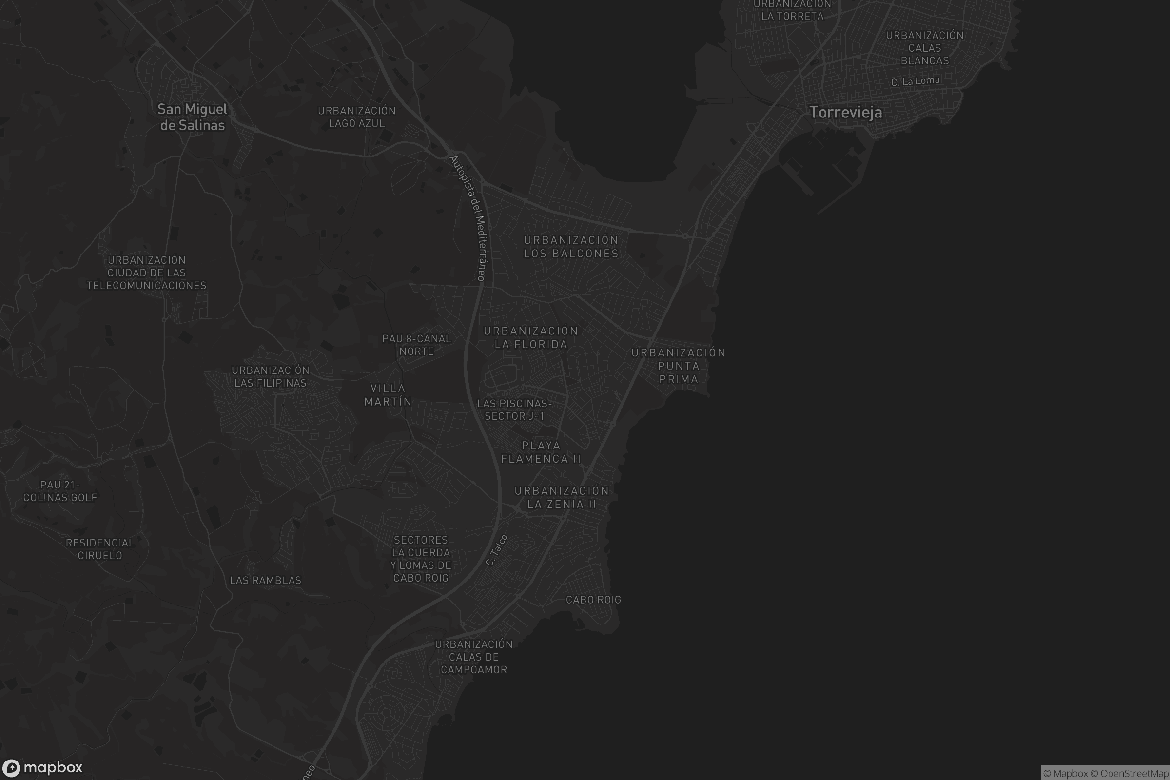 Mapa de Urbanización Horizonte