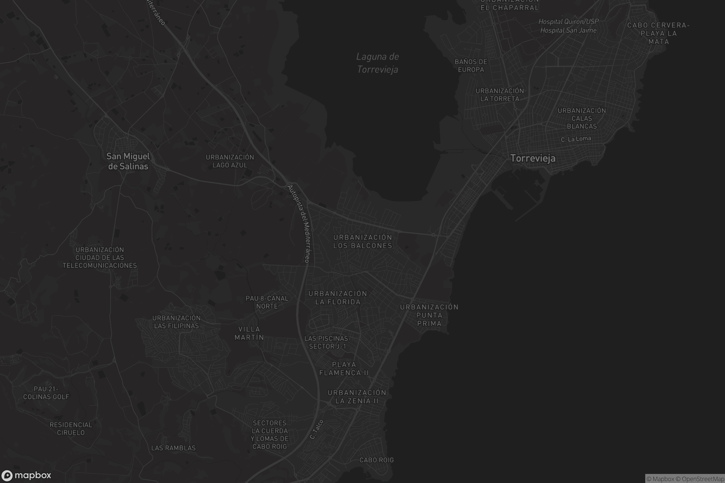 Mapa de Urbanización Los Balcones