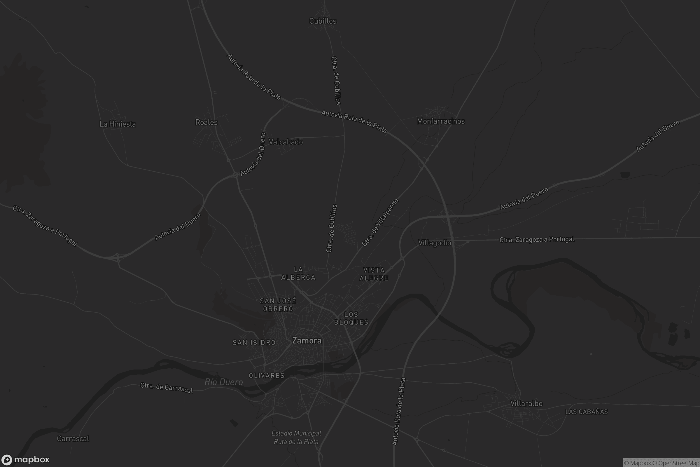 Mapa de Urbanización Siglo XXI