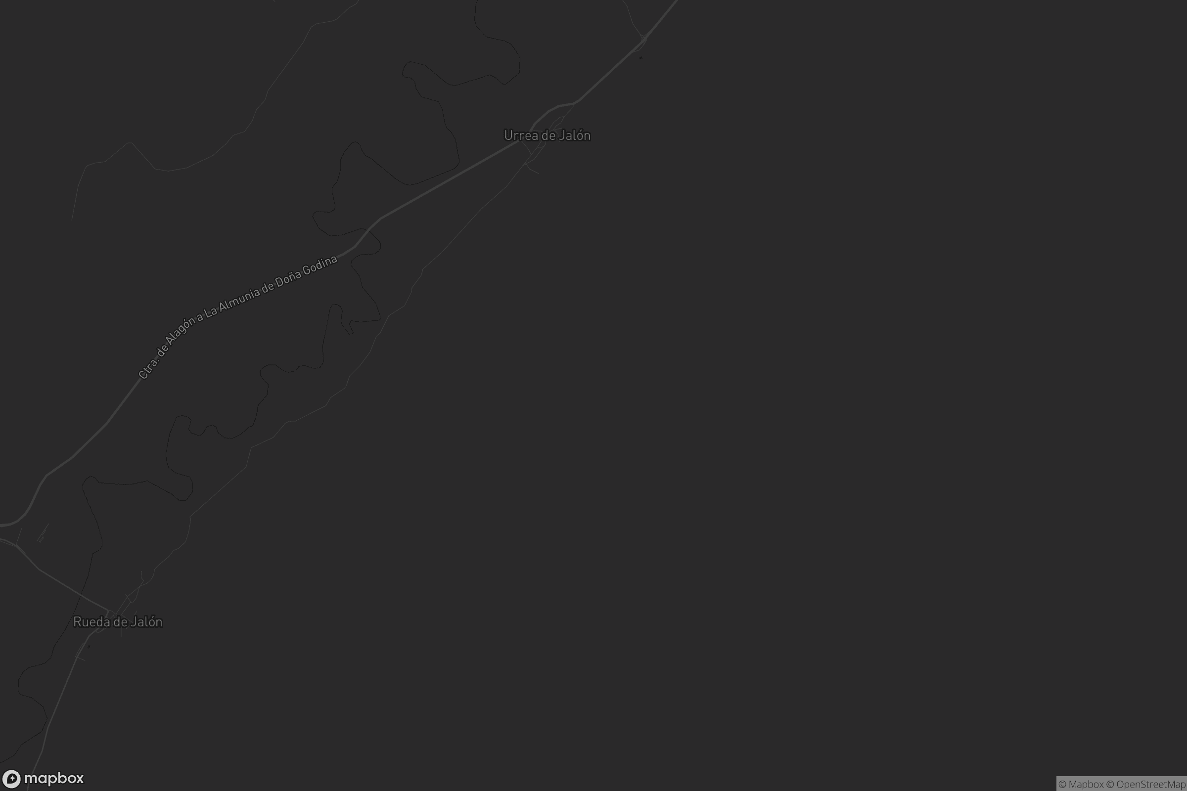 Mapa de Urrea de Jalón