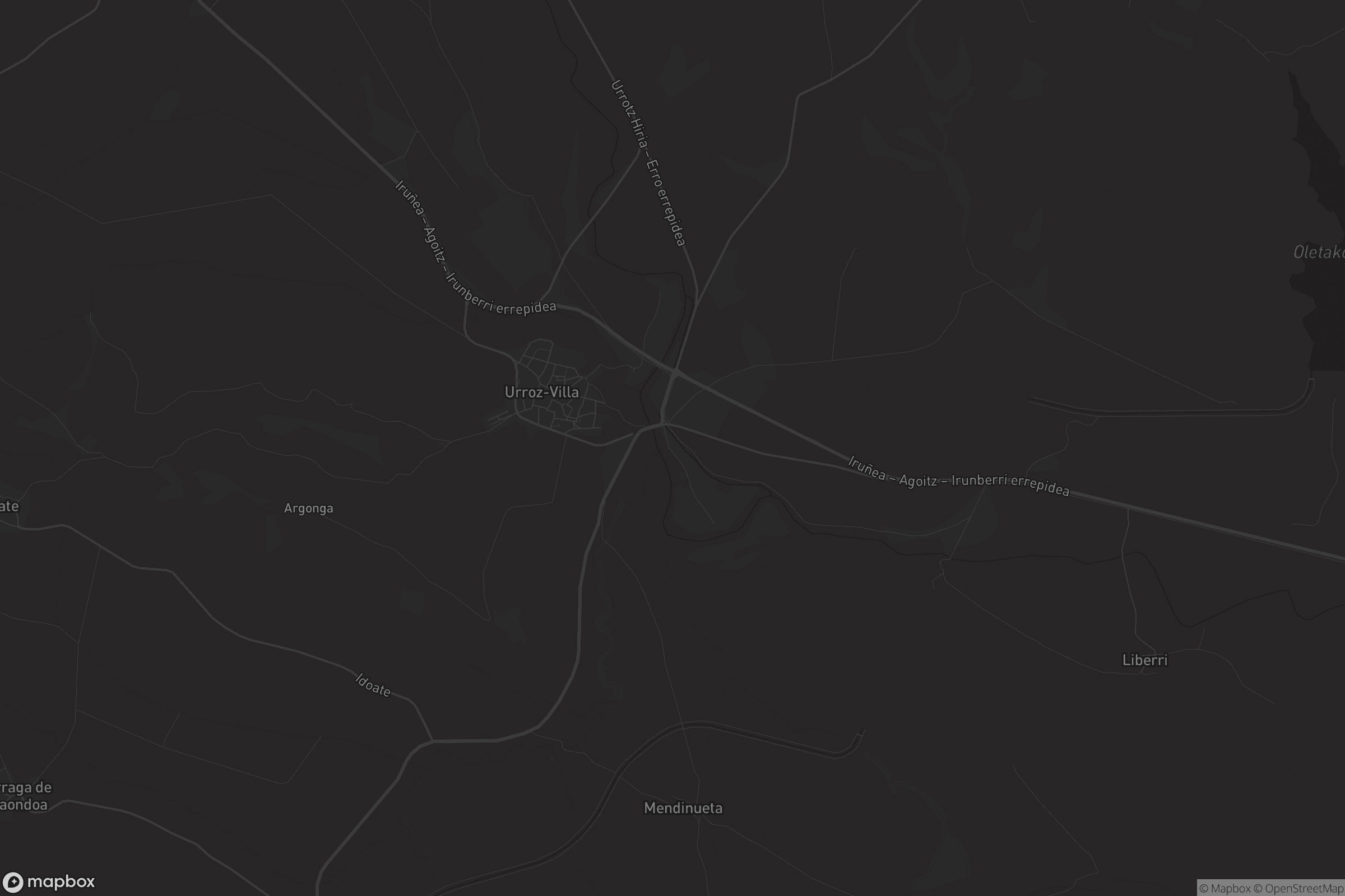 Mapa de Urroz-Villa