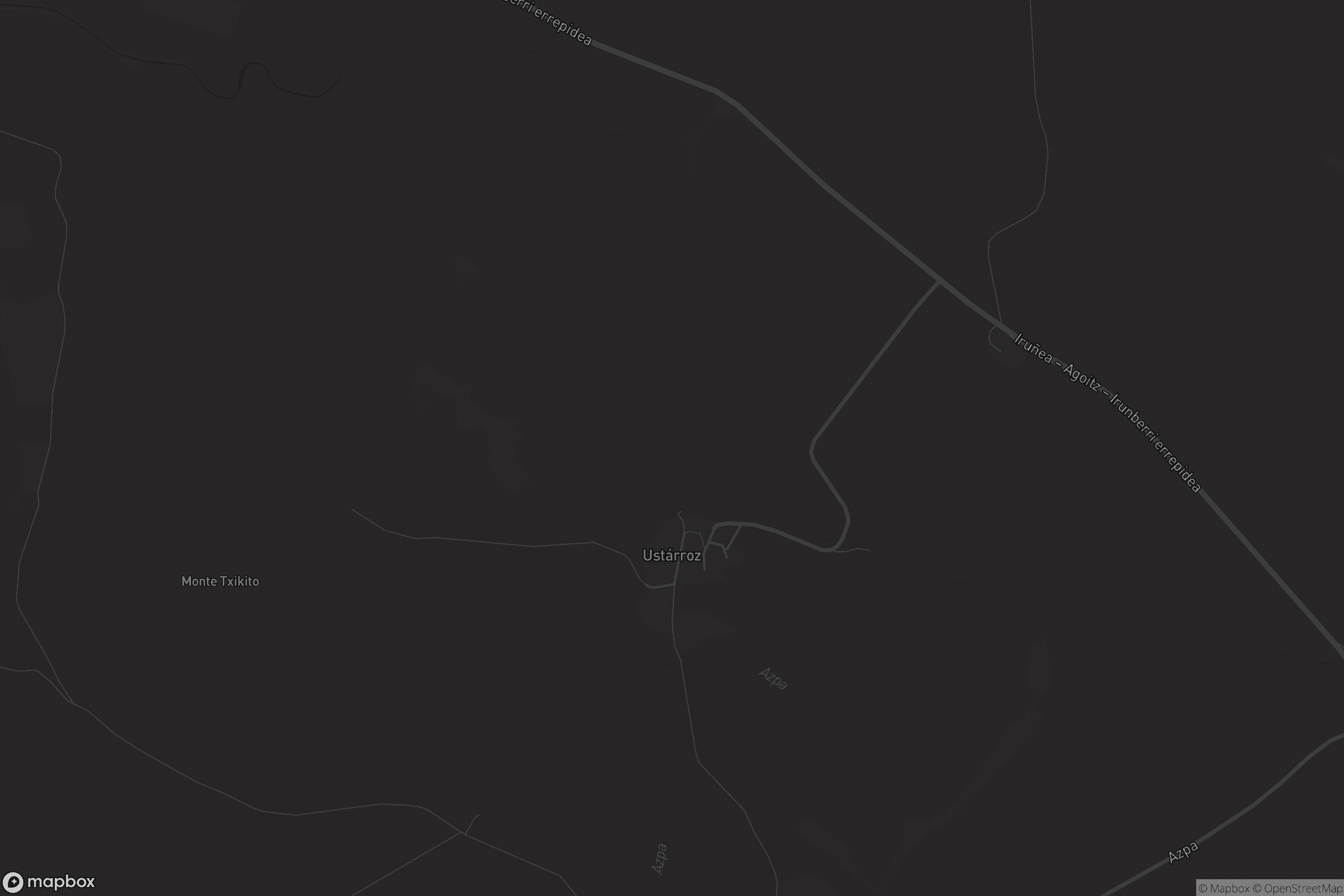 Mapa de Ustárroz
