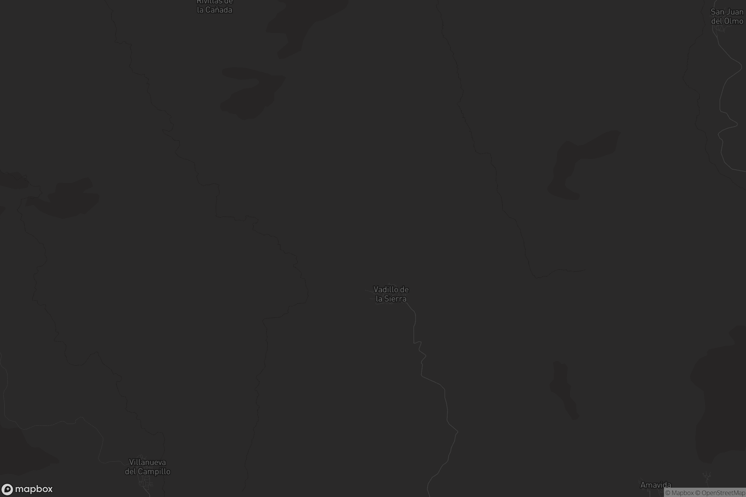 Mapa de Vadillo de la Sierra