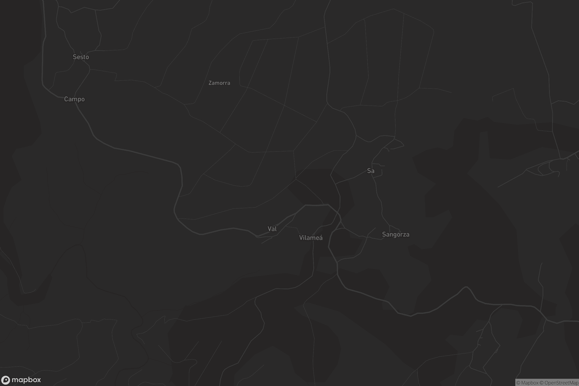 Mapa de Val de Sangorza