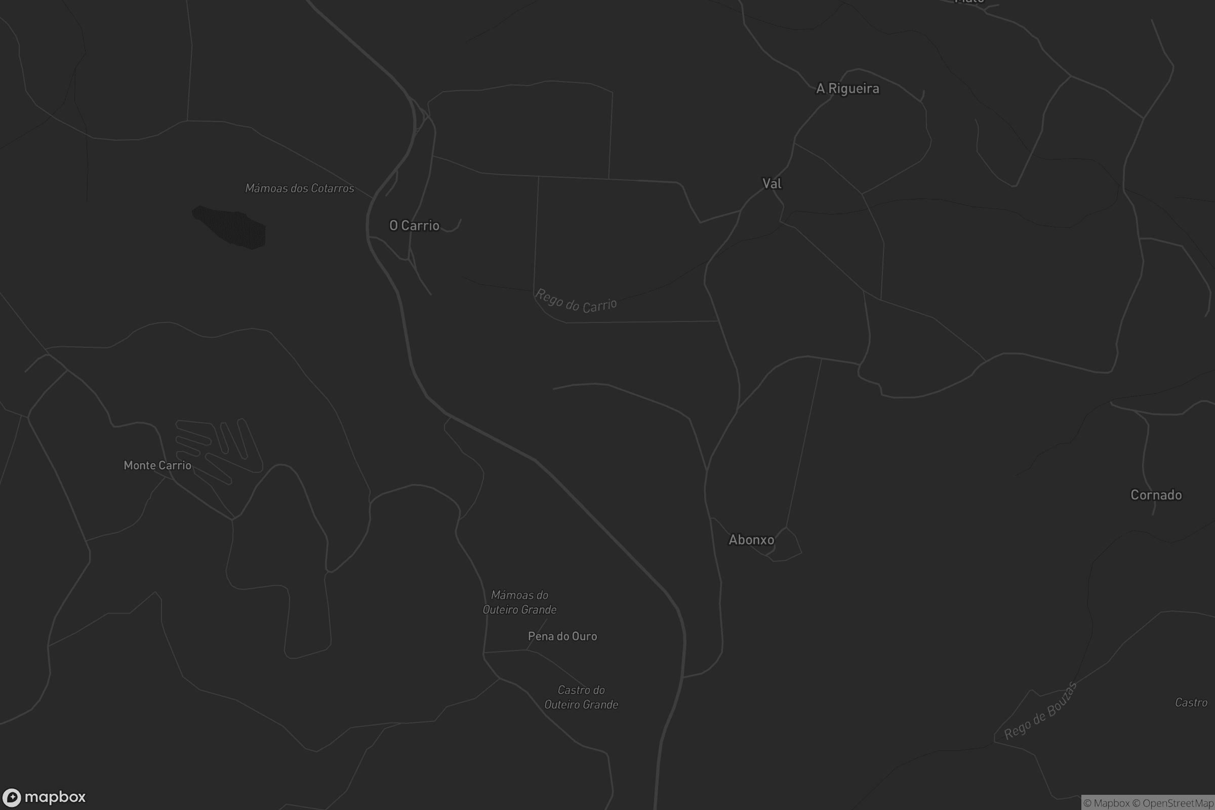 Mapa de Val do Carrio