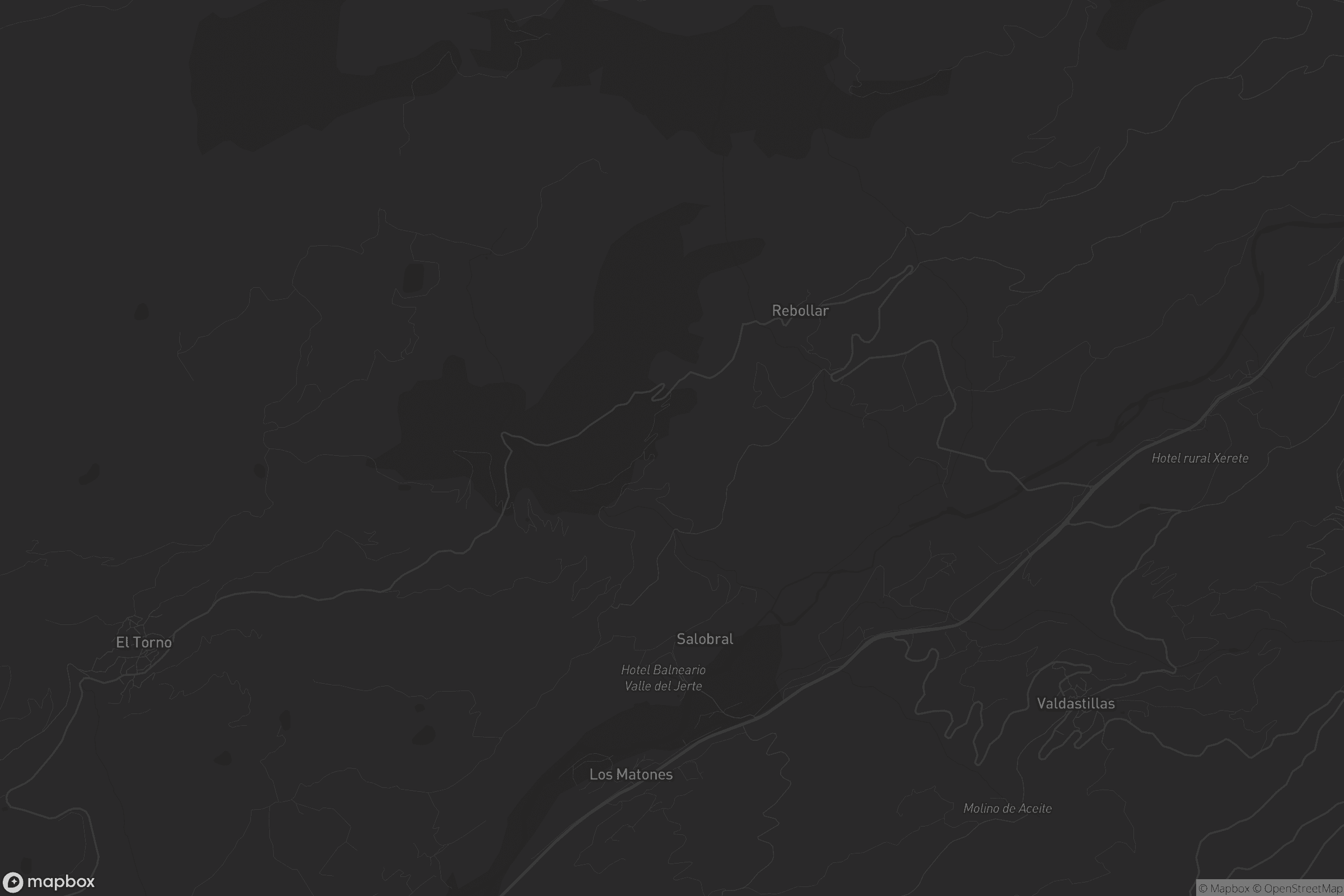 Mapa de Valdastillas