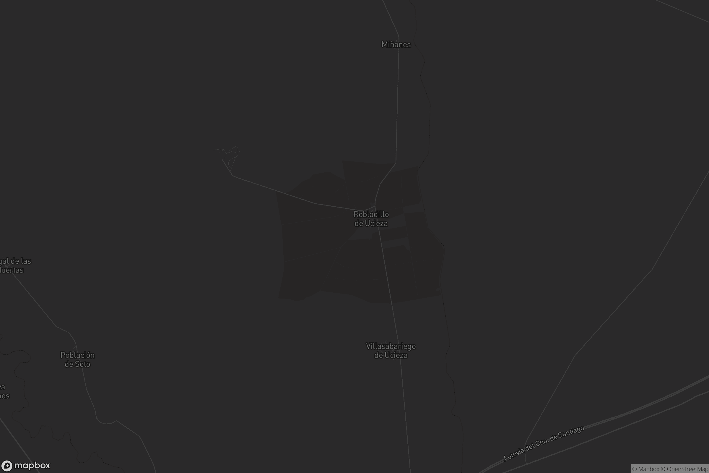 Mapa de Valde-Ucieza