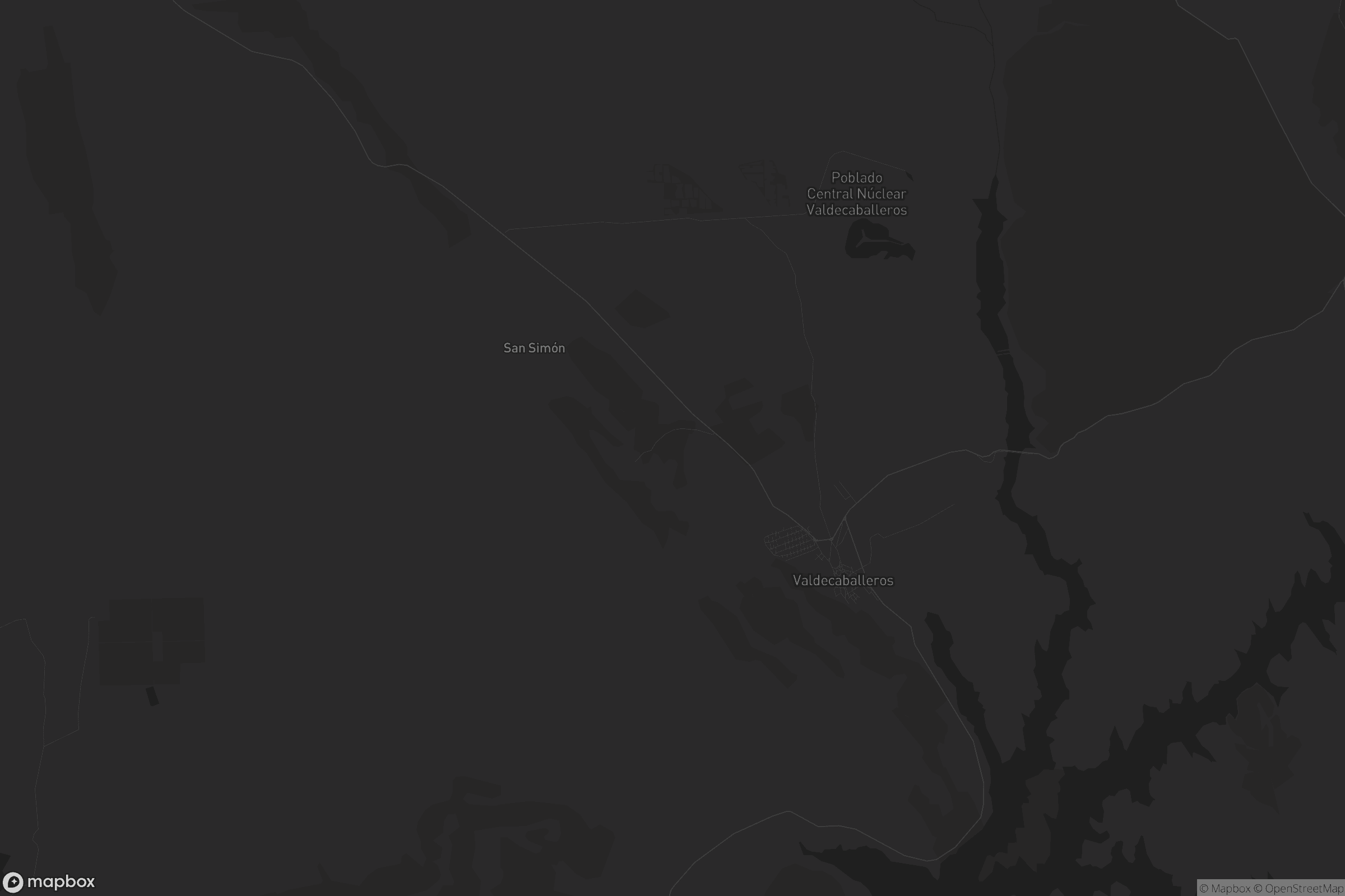 Mapa de Valdecaballeros