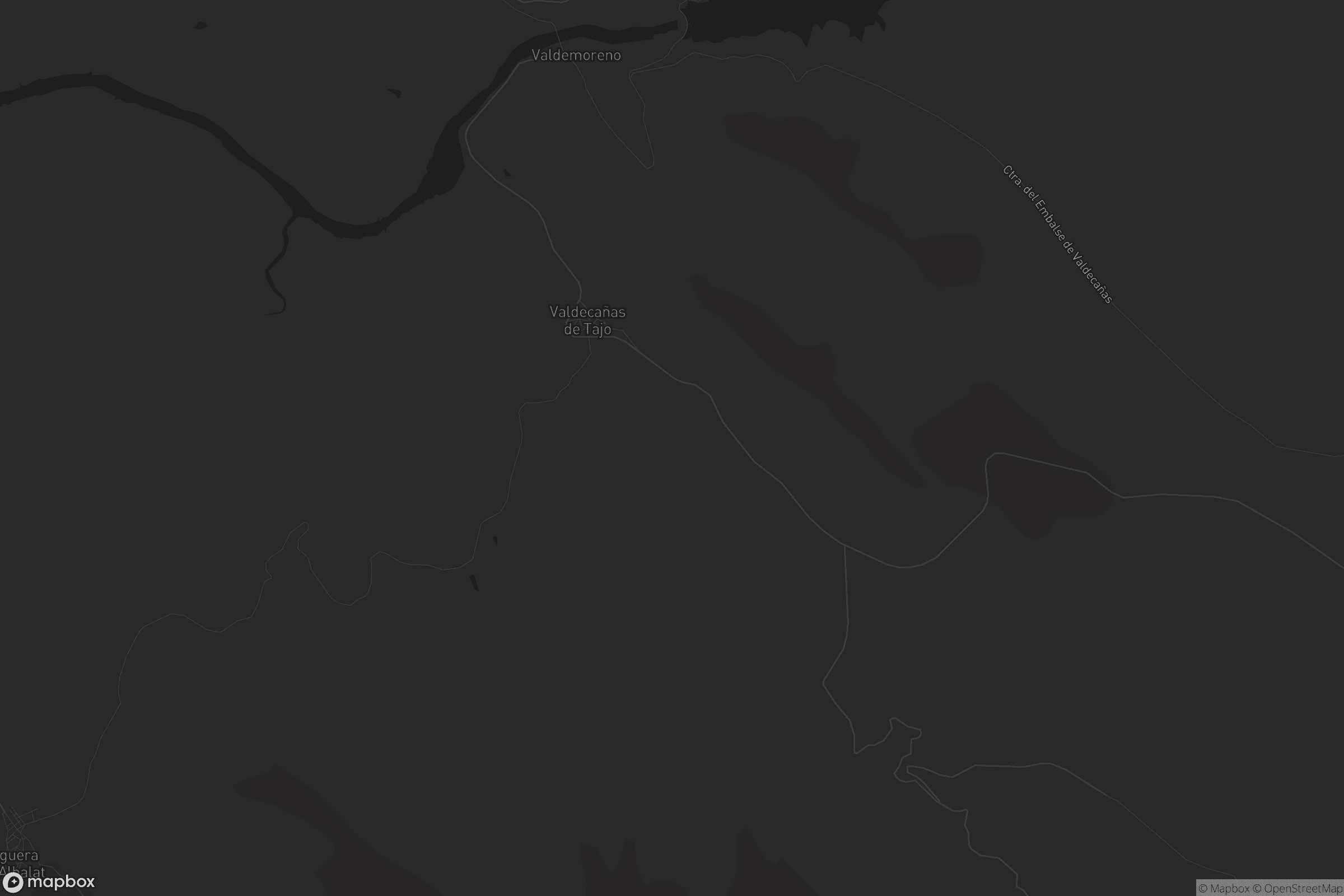Mapa de Valdecañas de Tajo