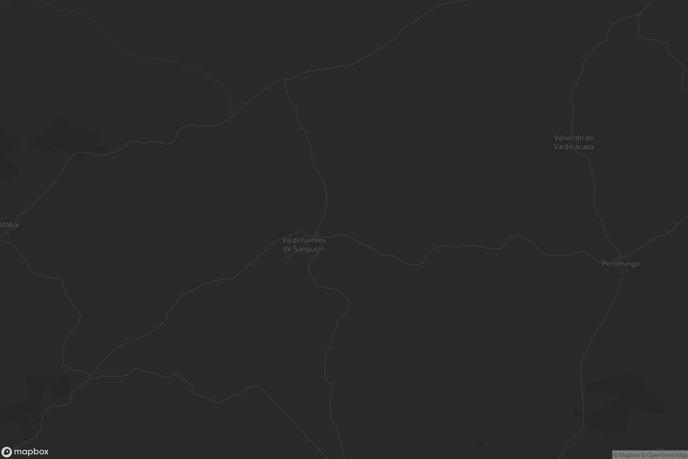 Mapa de Valdefuentes de Sangusín