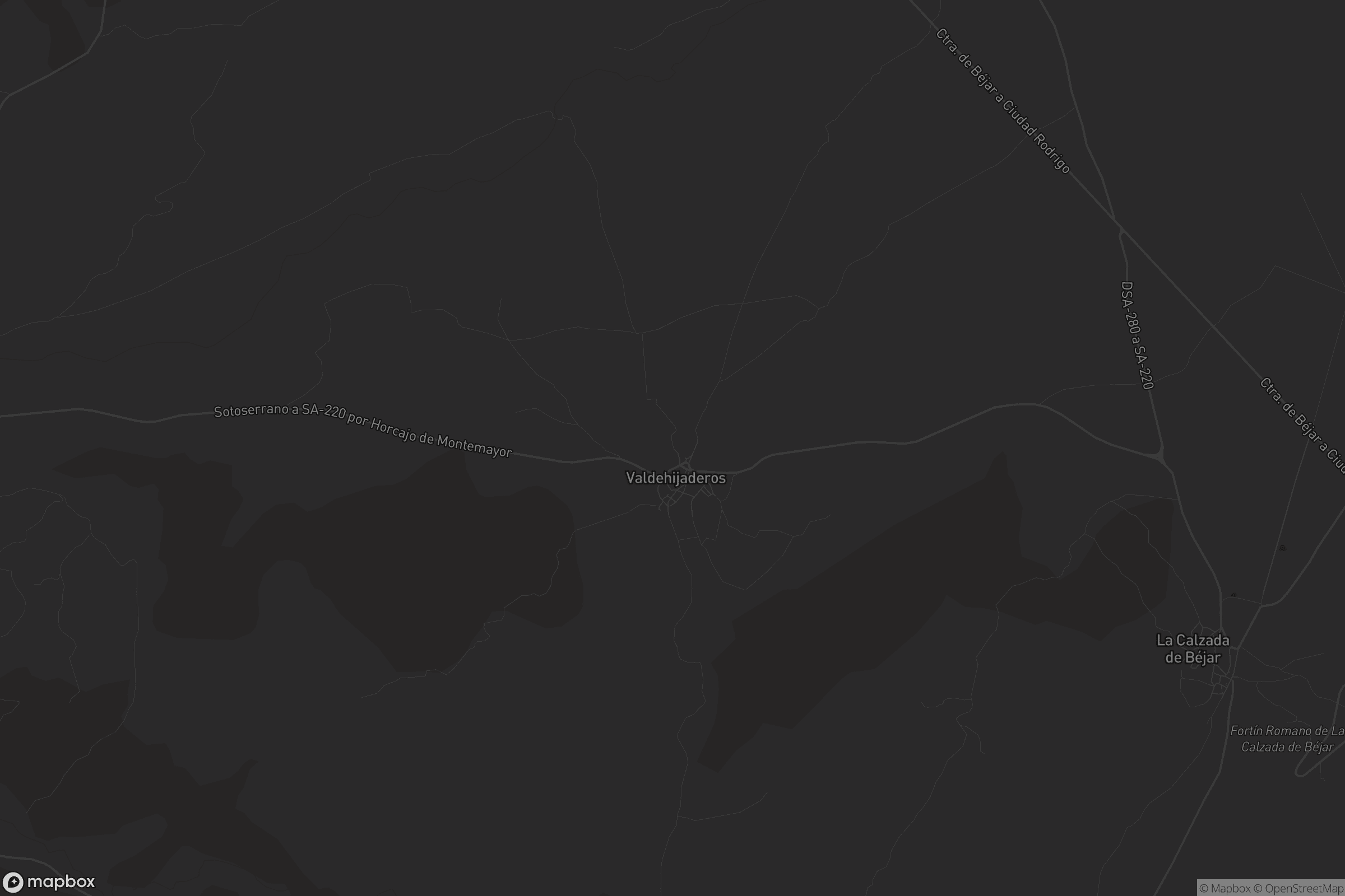 Mapa de Valdehijaderos