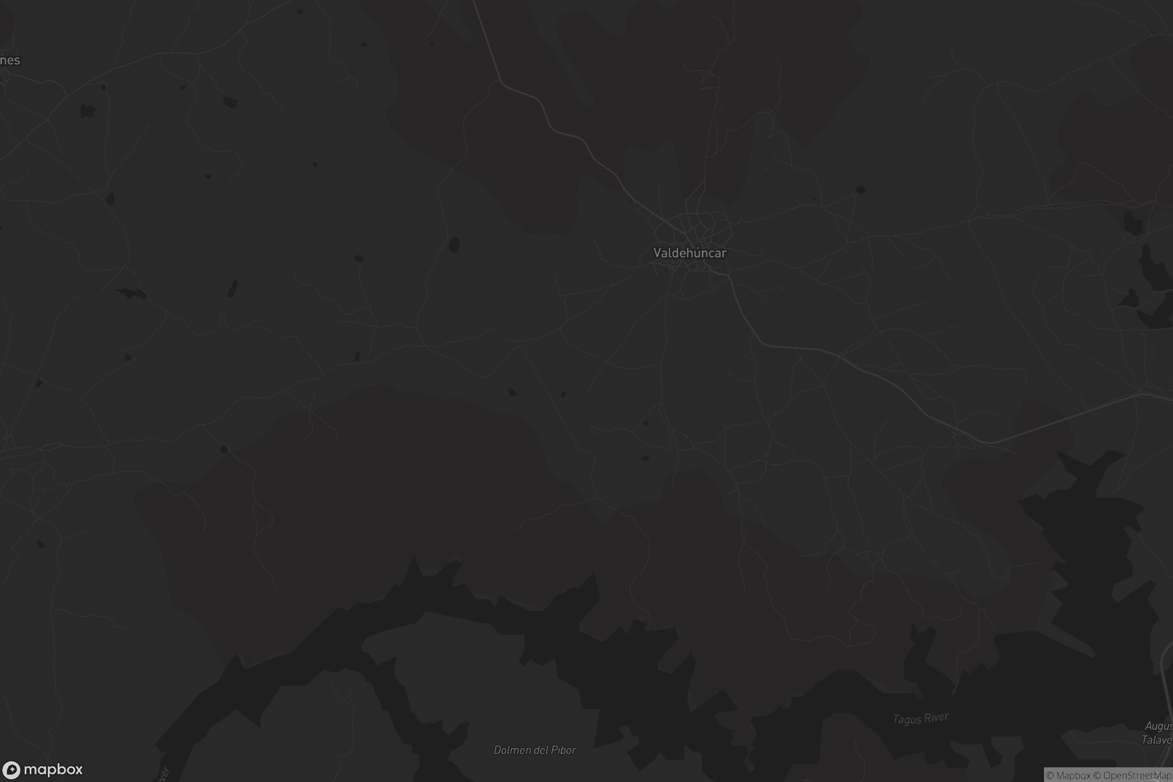 Mapa de Valdehúncar