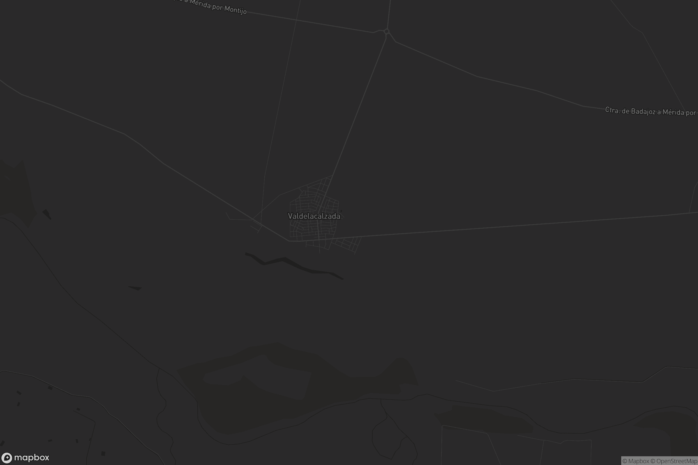 Mapa de Valdelacalzada