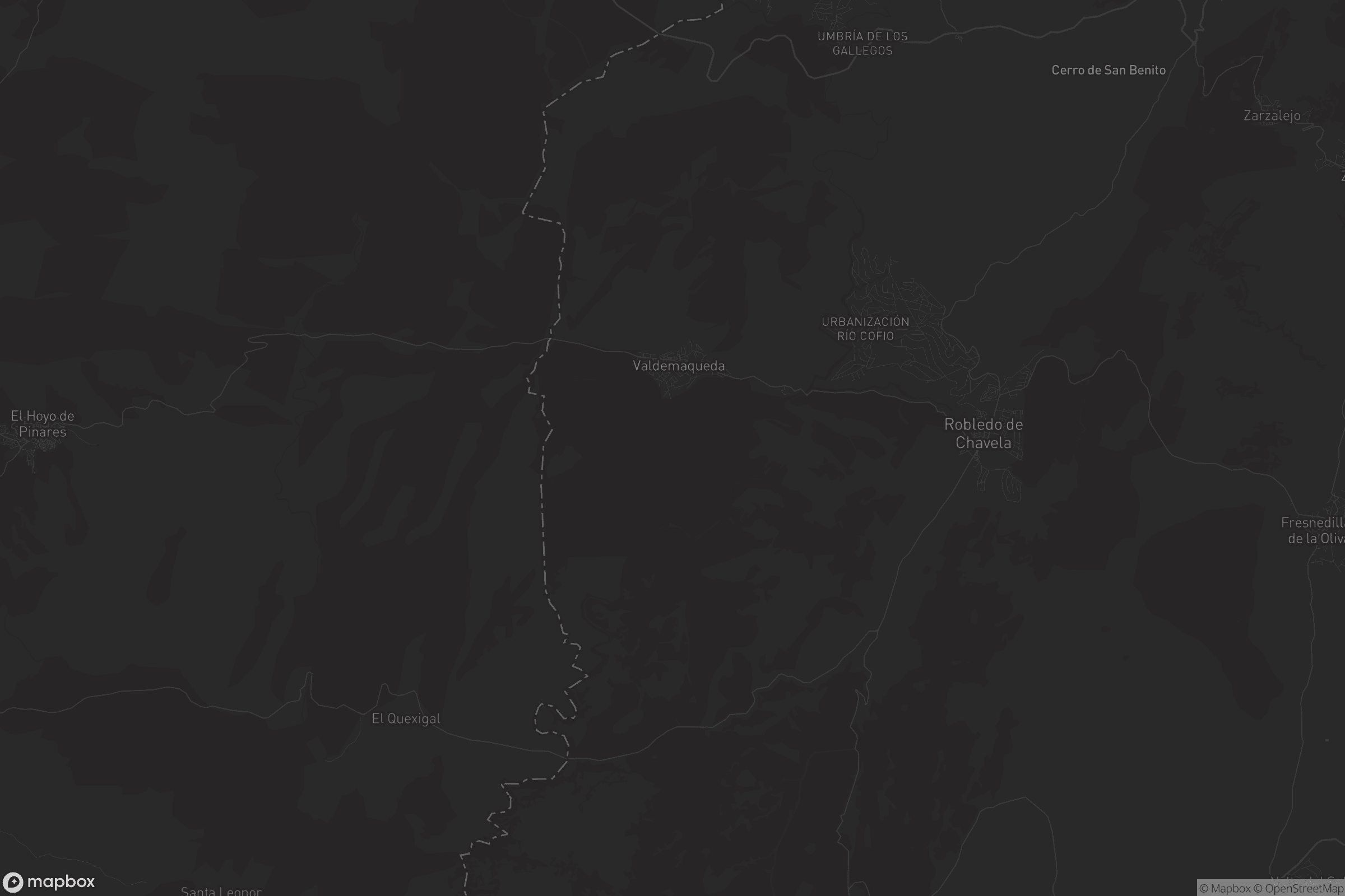 Mapa de Valdemaqueda