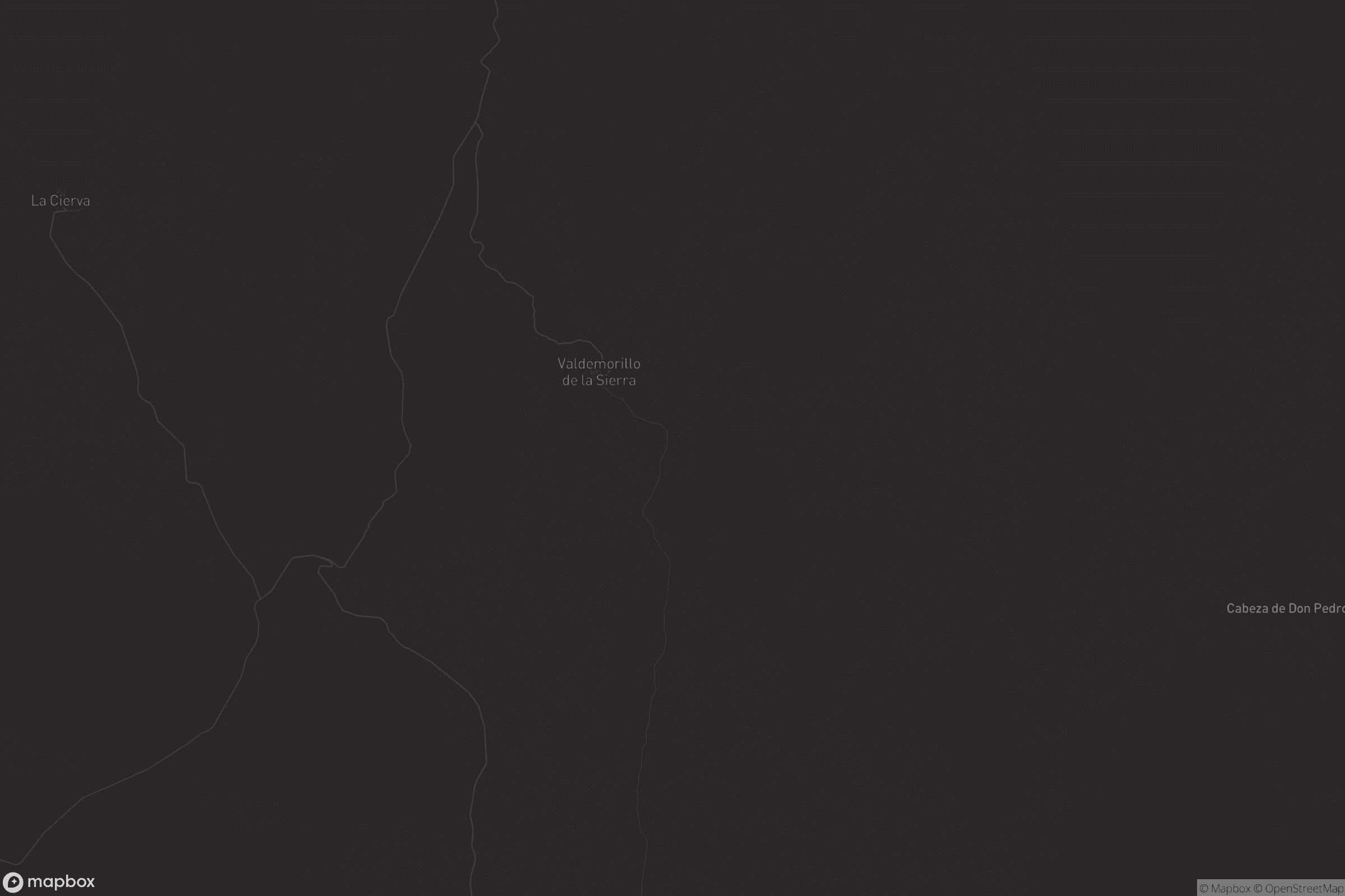 Mapa de Valdemorillo de la Sierra