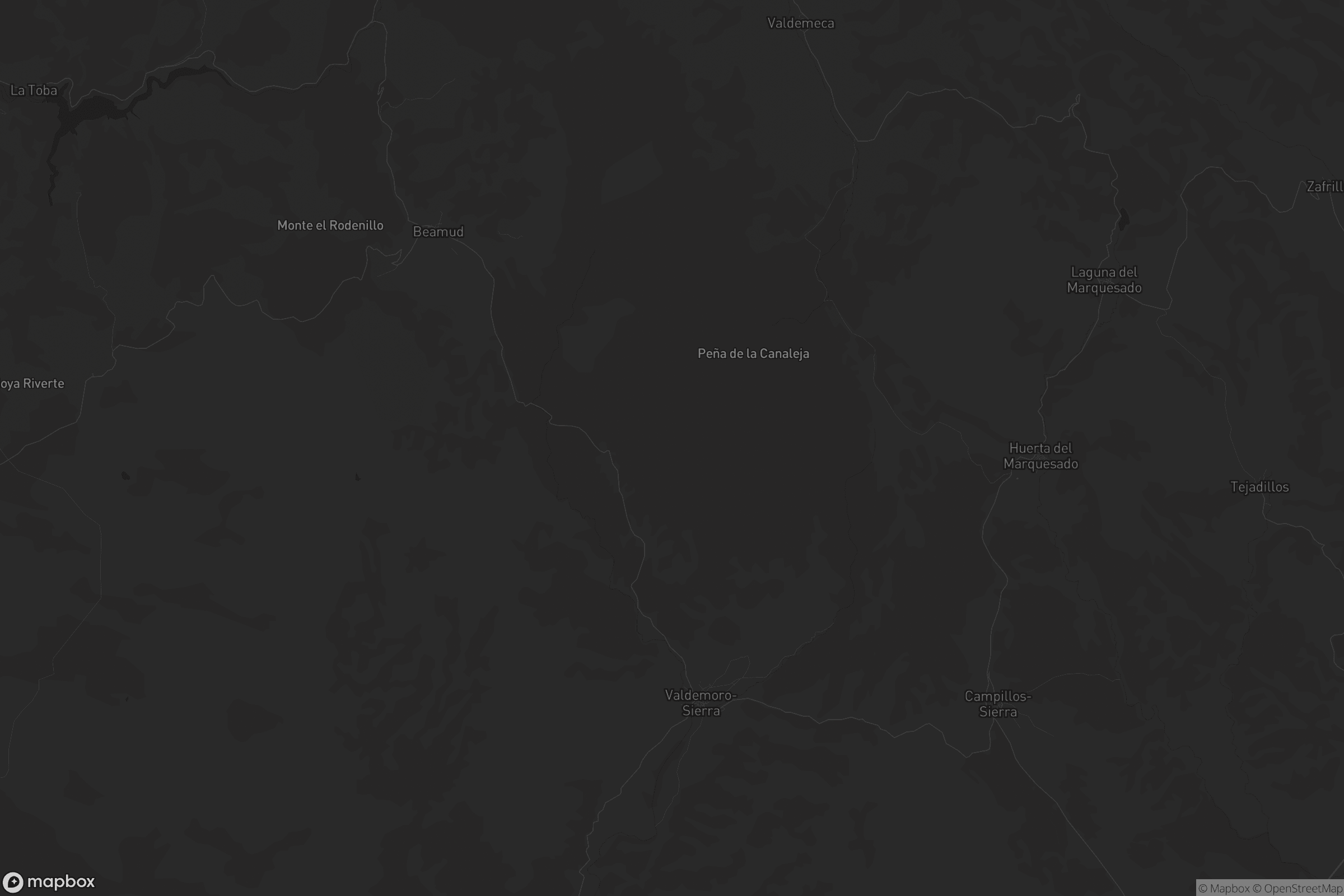 Mapa de Valdemoro-Sierra