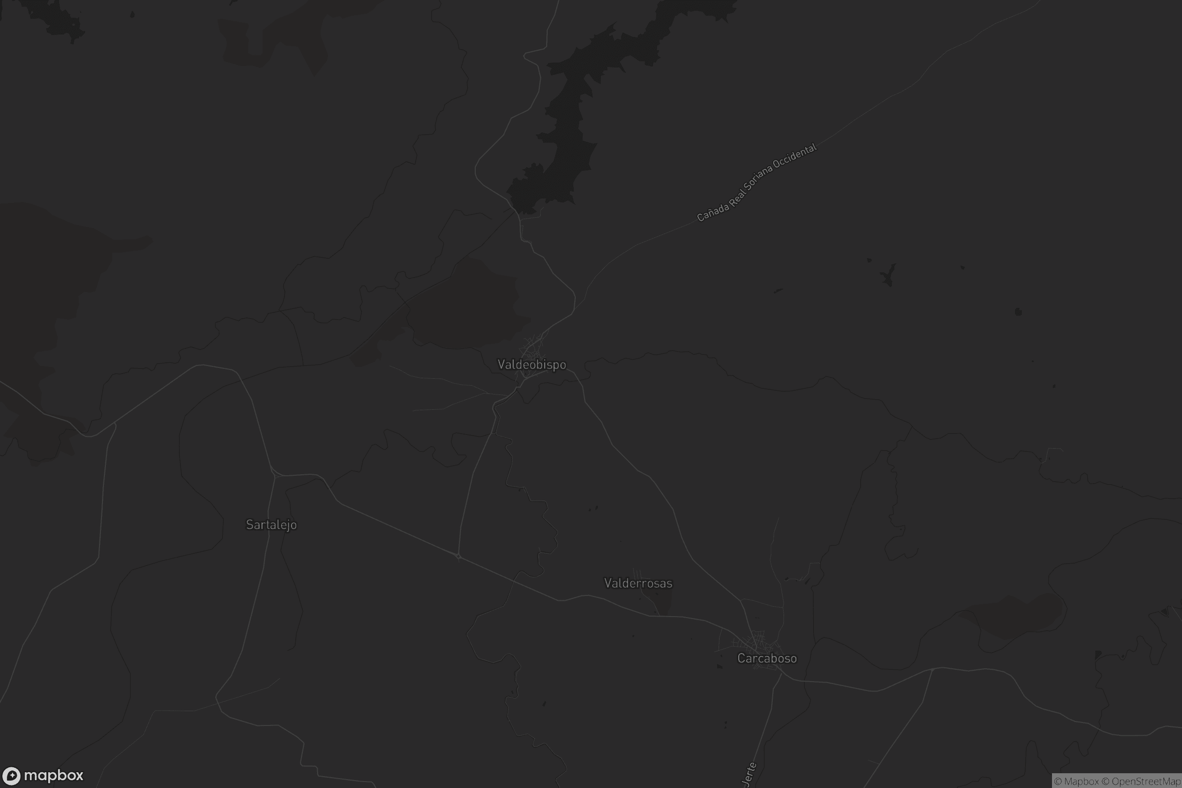 Mapa de Valdeobispo