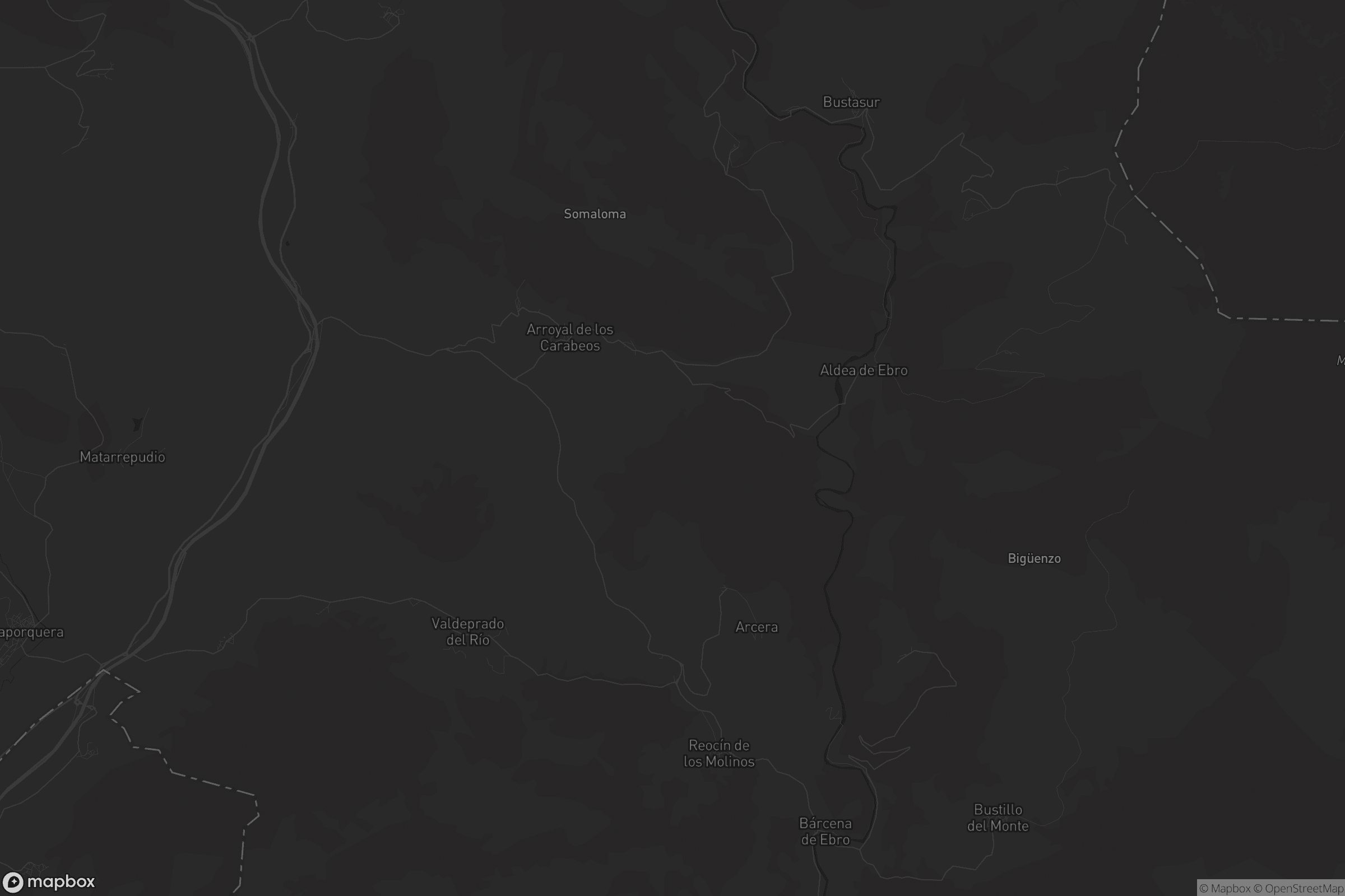 Mapa de Valdeprado del Río