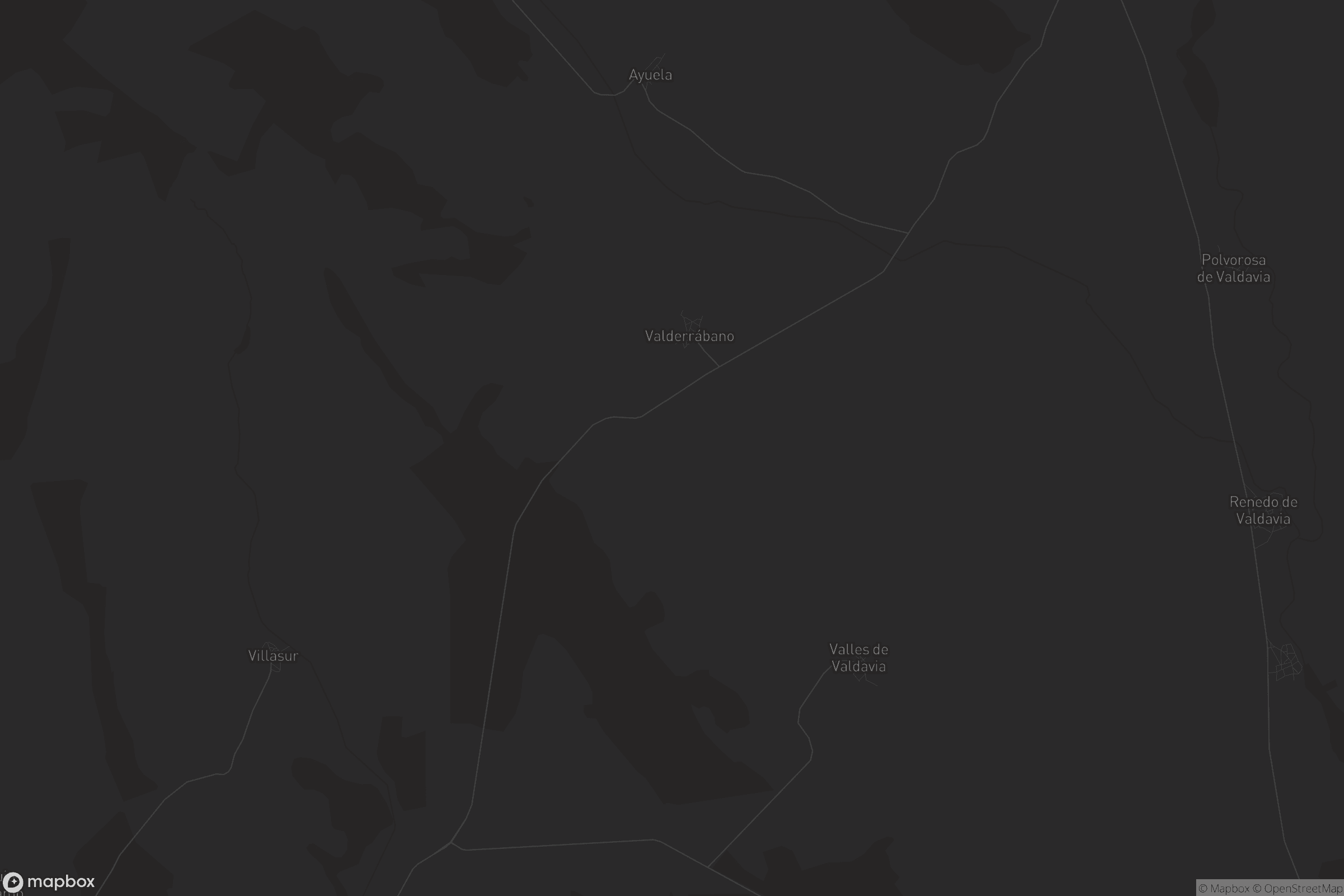 Mapa de Valderrábano