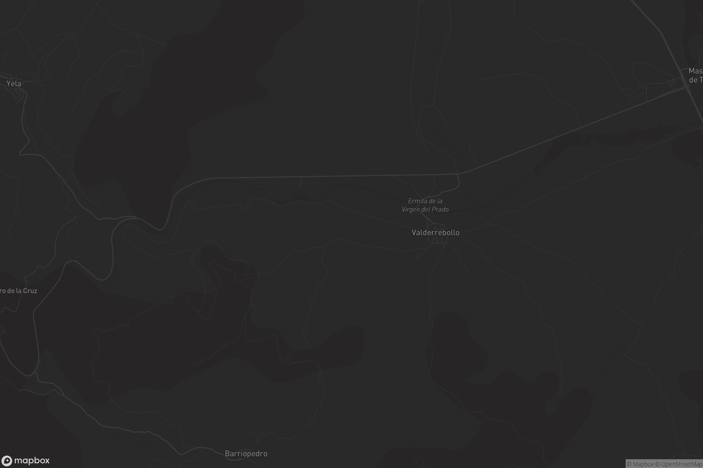 Mapa de Valderrebollo