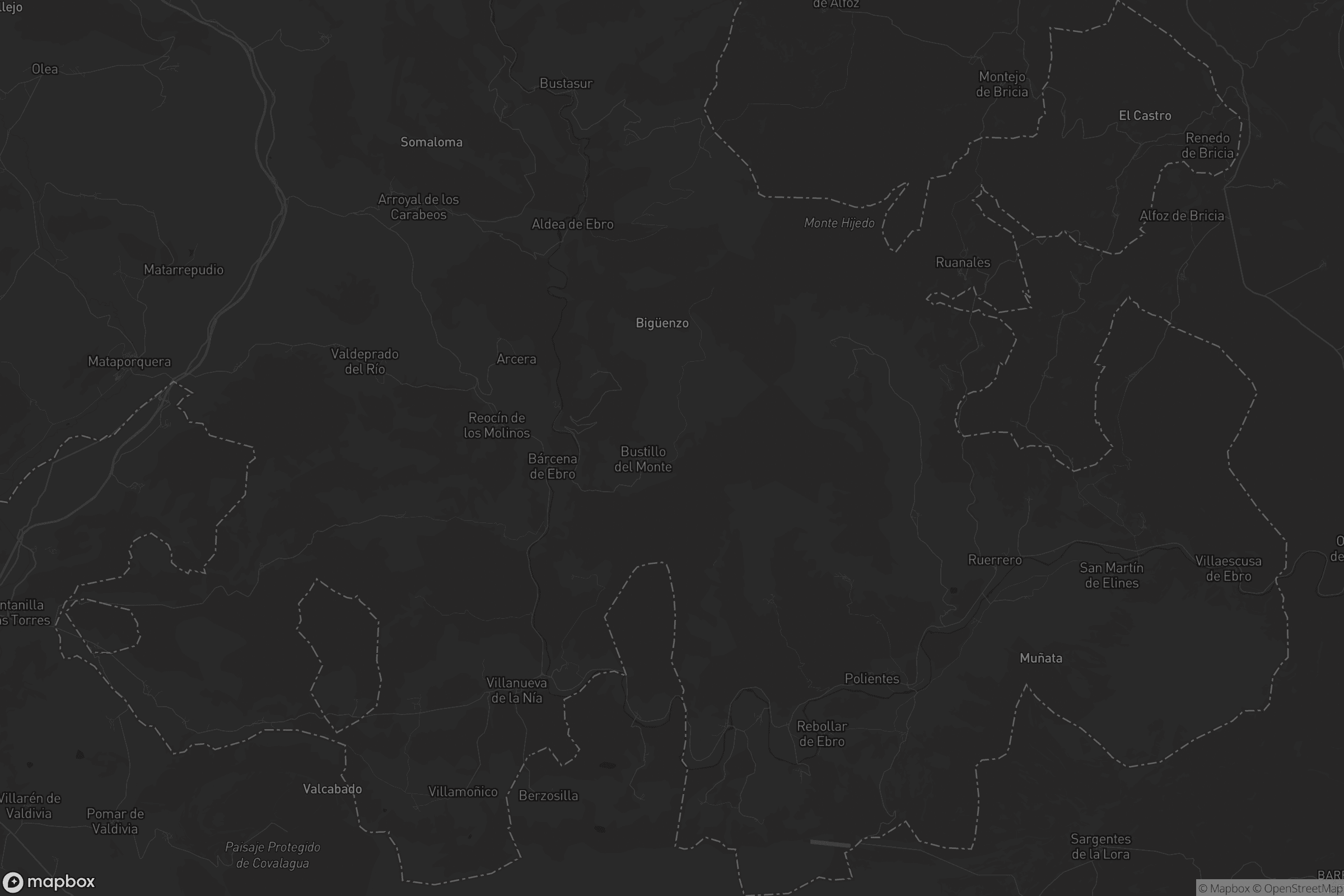 Mapa de Valderredible