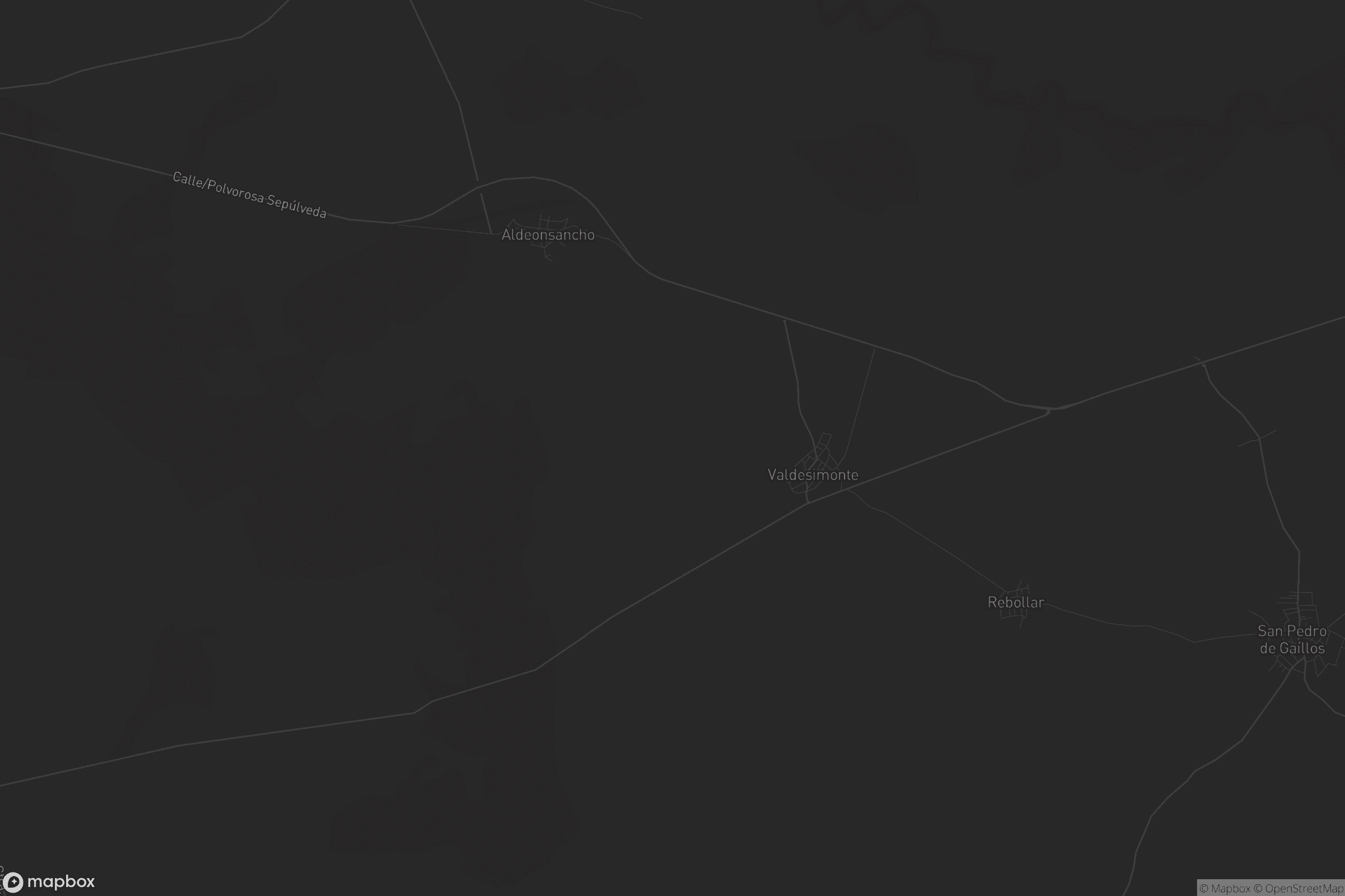 Mapa de Valdesimonte