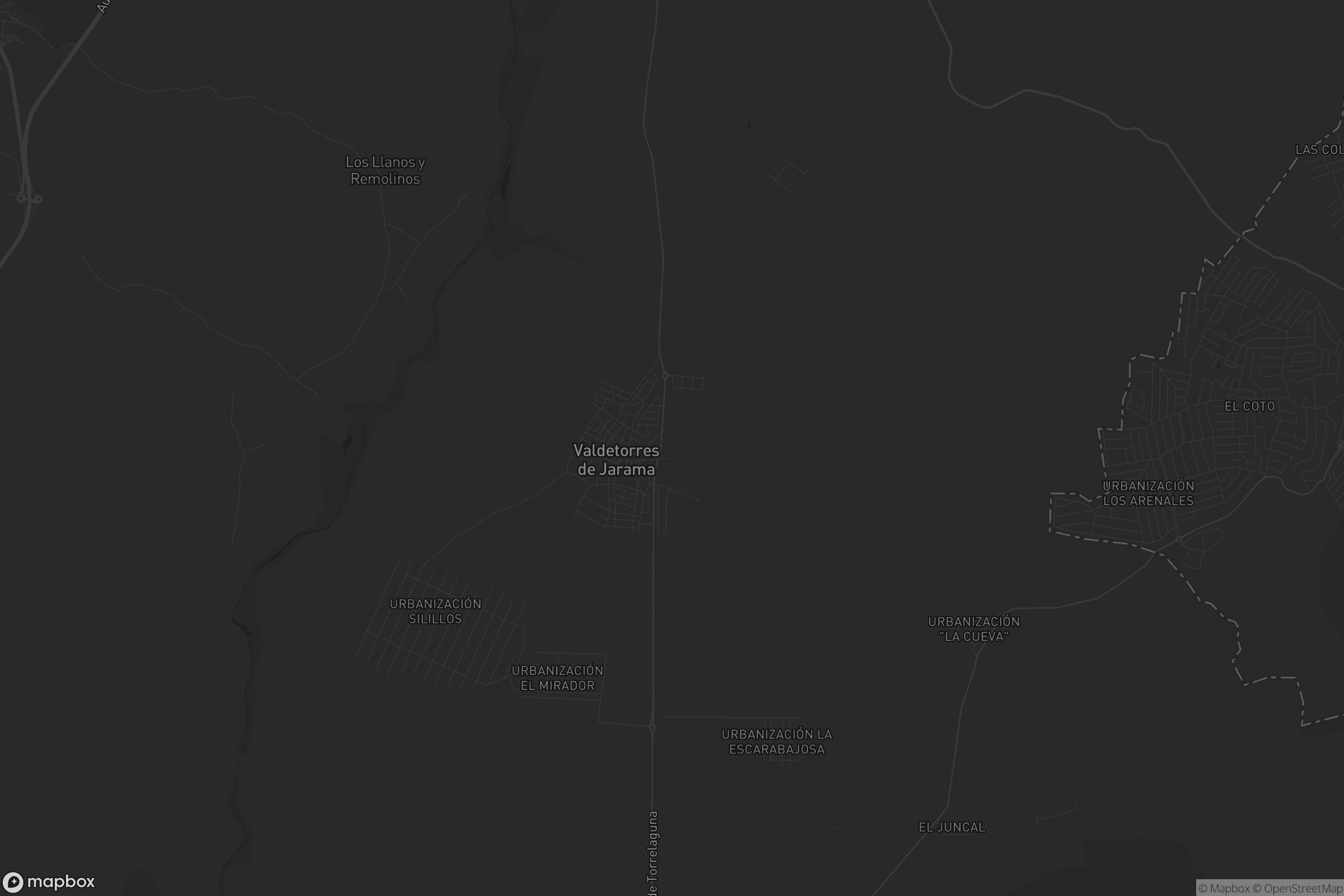 Mapa de Valdetorres de Jarama