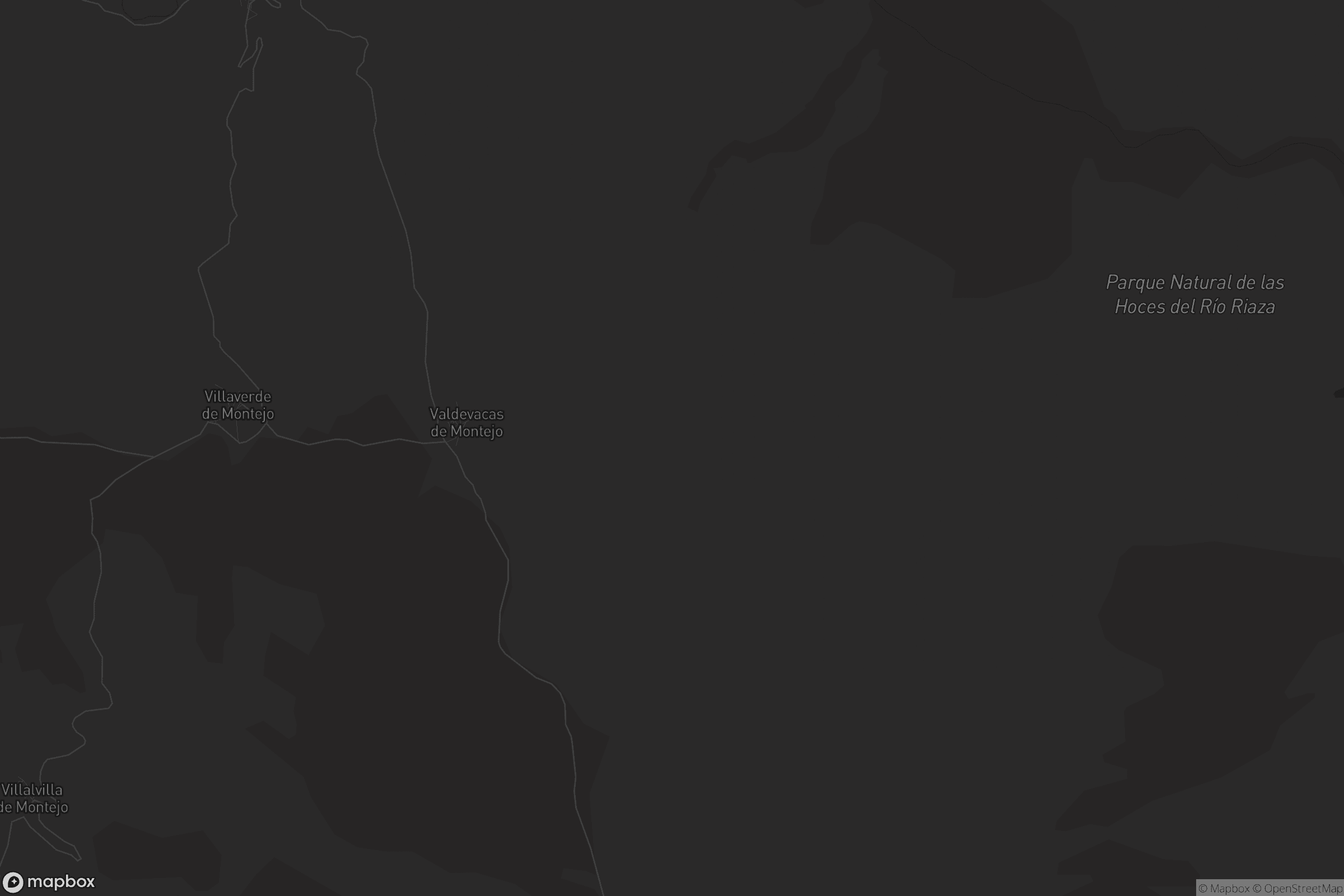 Mapa de Valdevacas de Montejo