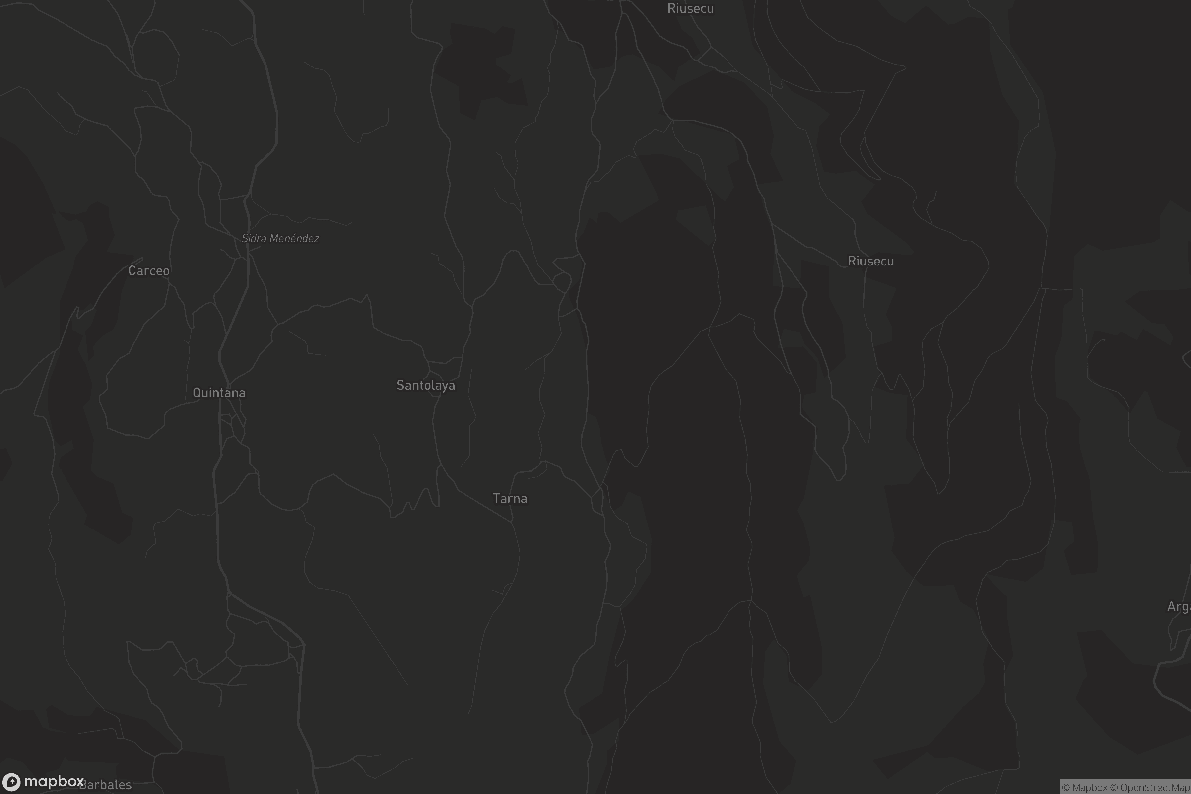 Mapa de Valdornón