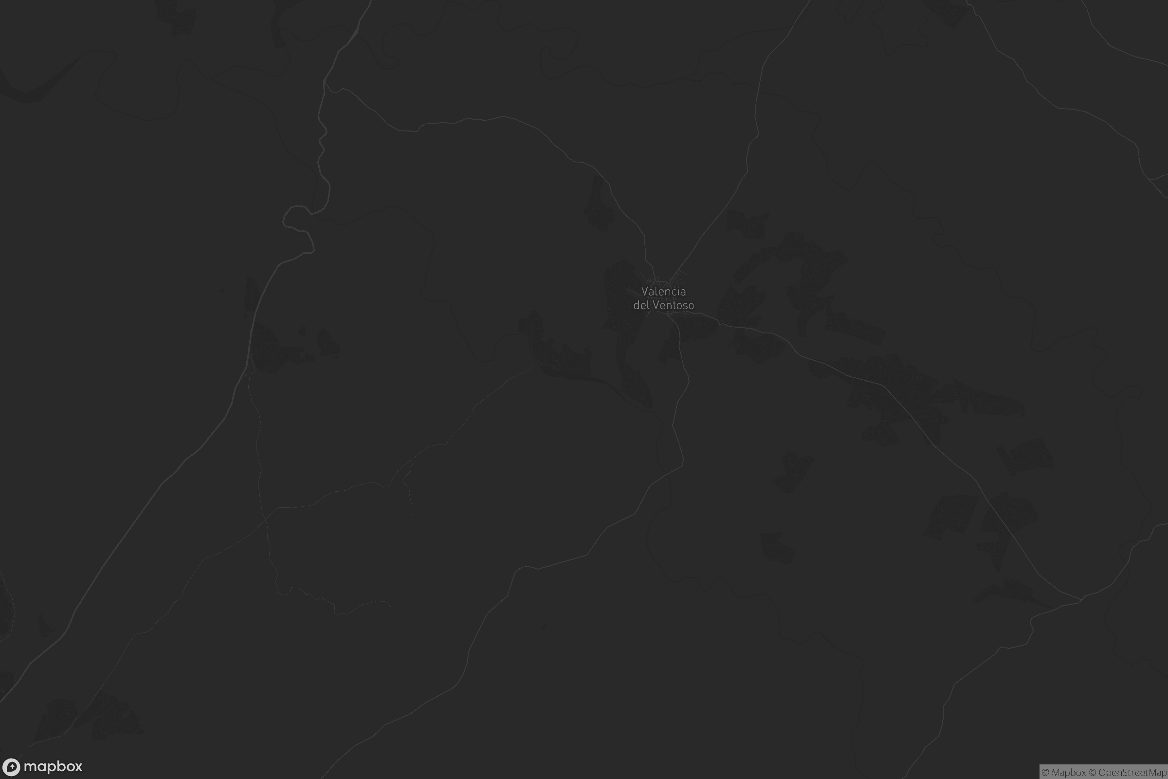 Mapa de Valencia del Ventoso