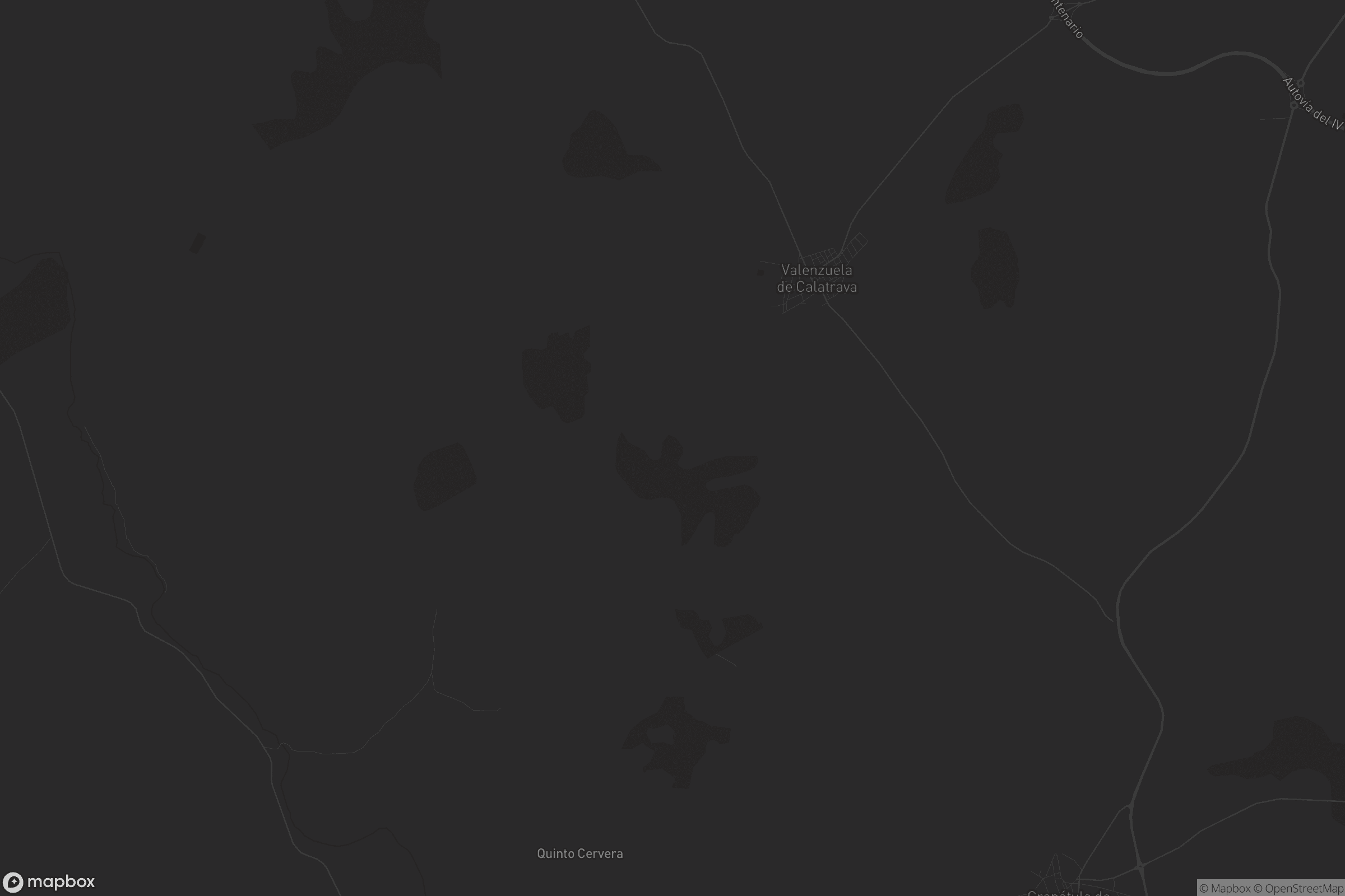 Mapa de Valenzuela de Calatrava