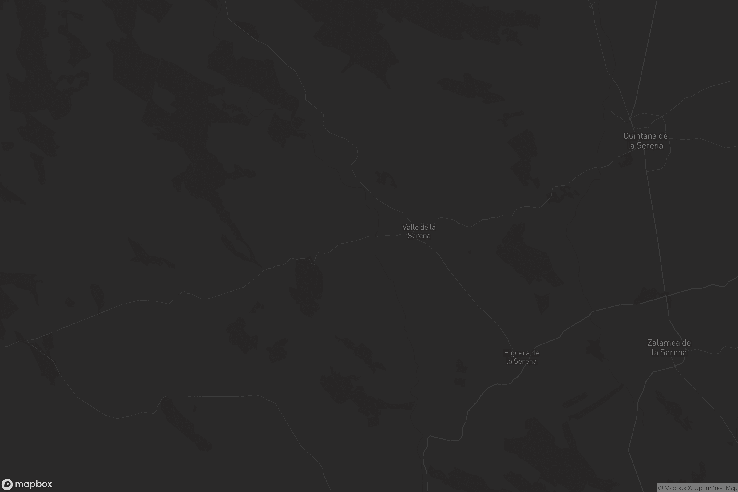 Mapa de Valle de la Serena