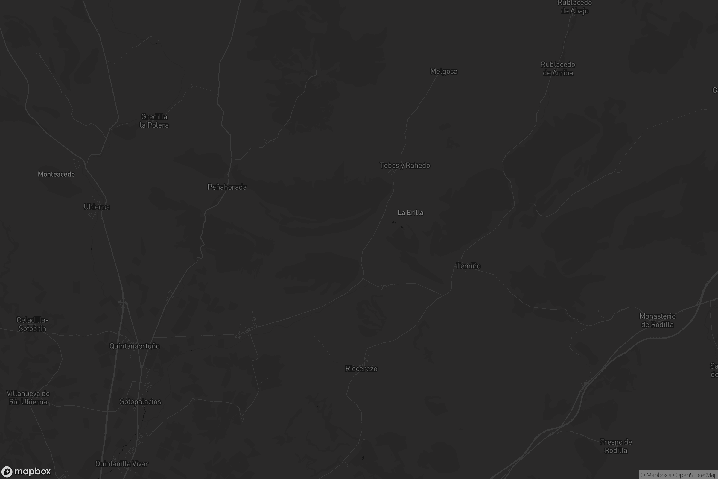 Mapa de Valle de las Navas