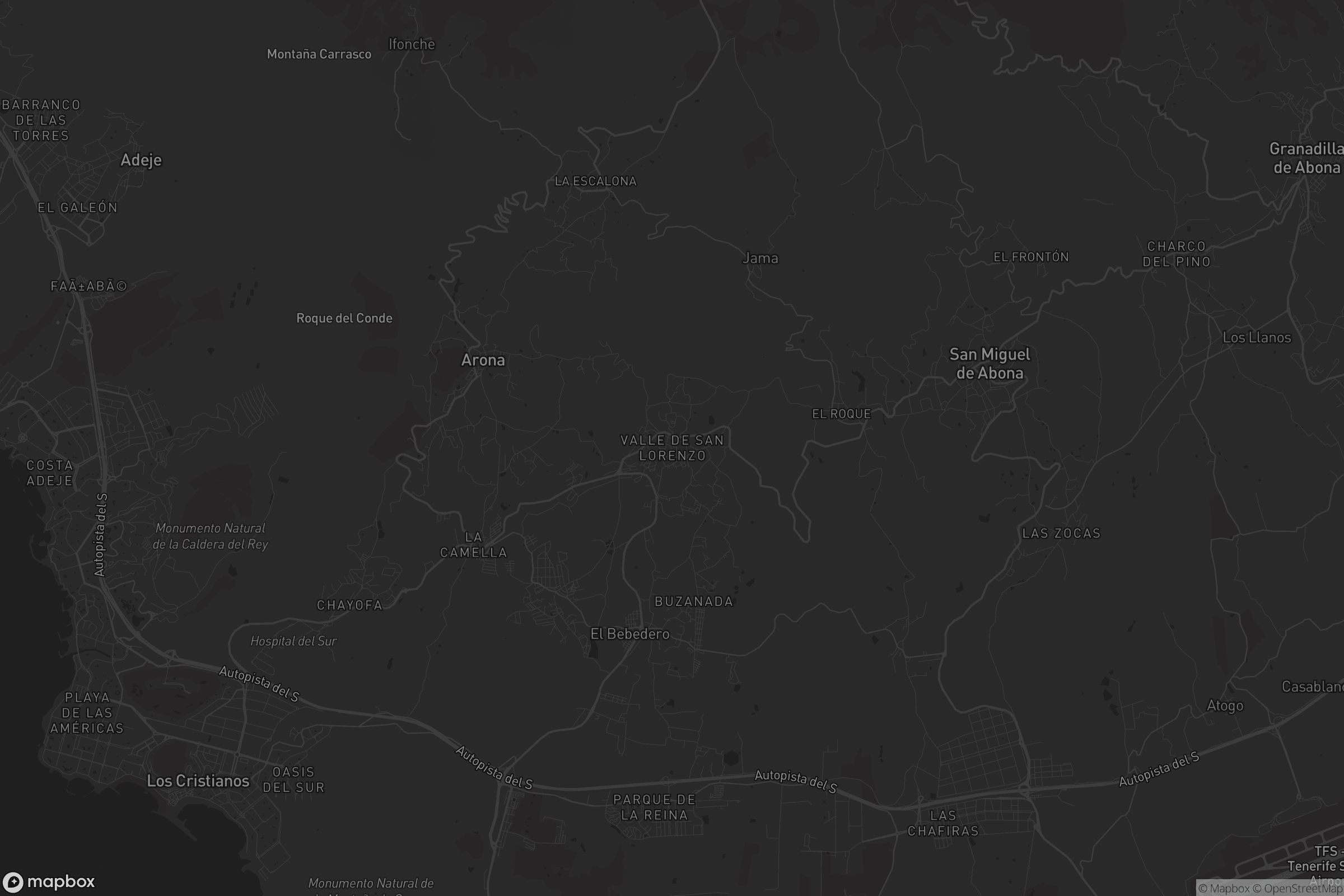 Mapa de Valle de San Lorenzo