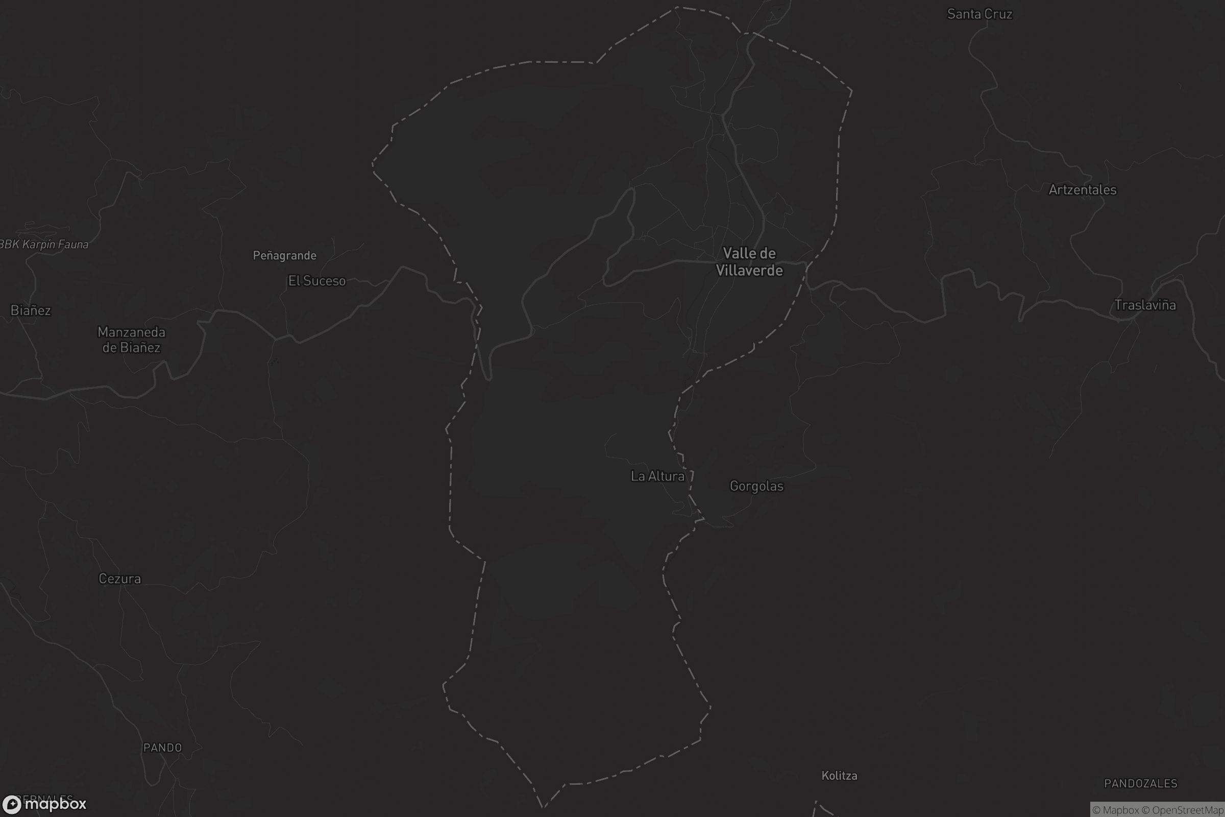 Mapa de Valle de Villaverde